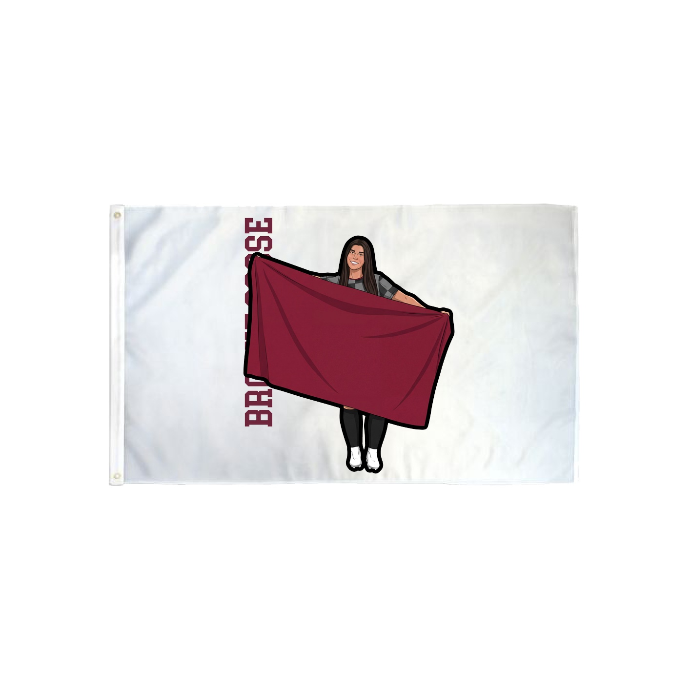 3x5 Flag — Name Vertical in Classic