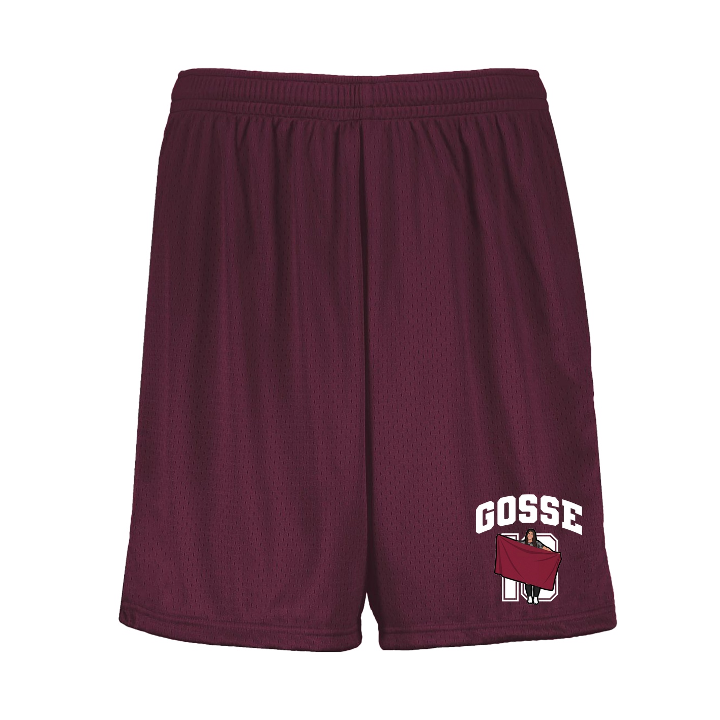 Shorts — Number in Maroon