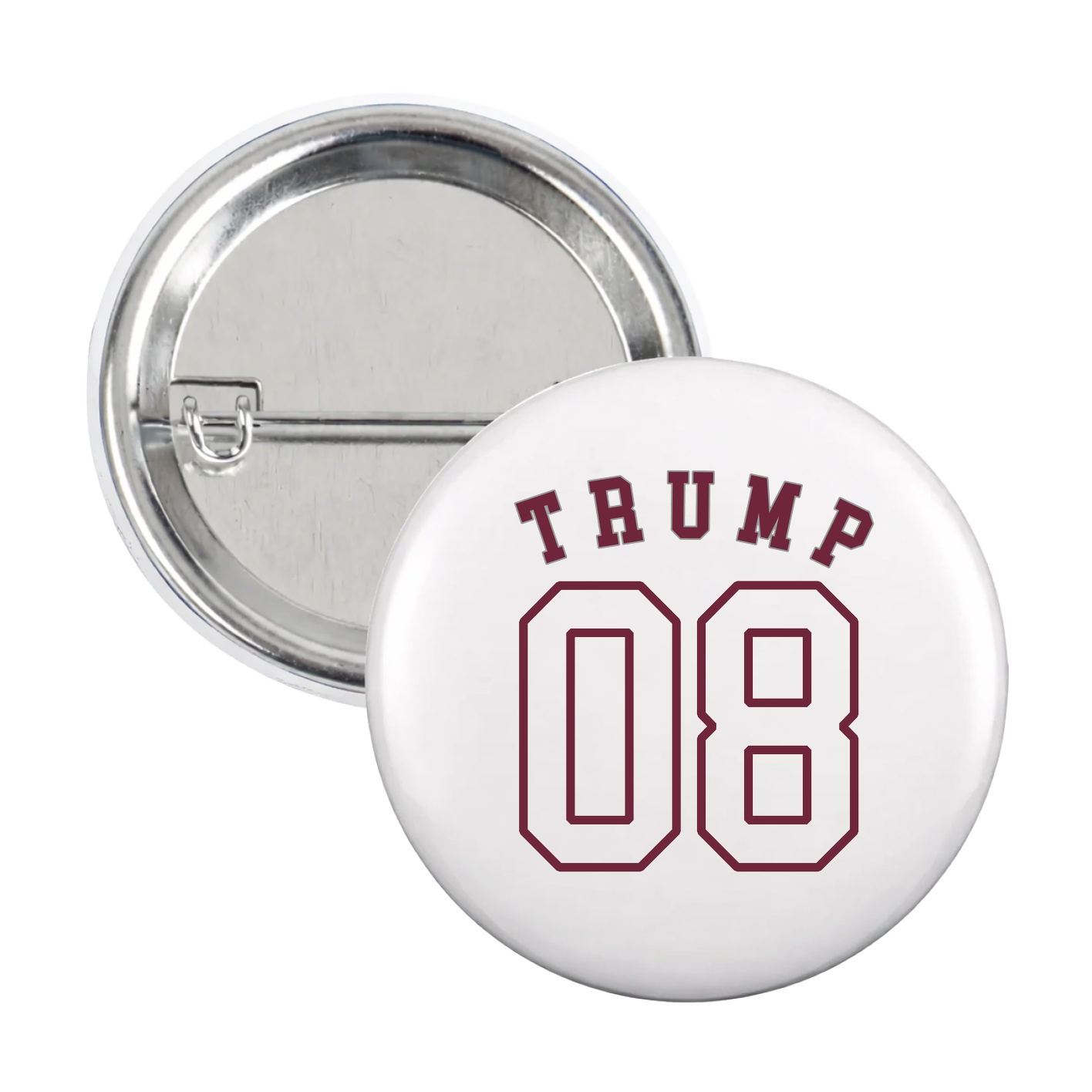 Game Day Button — Shirsey Arch in White