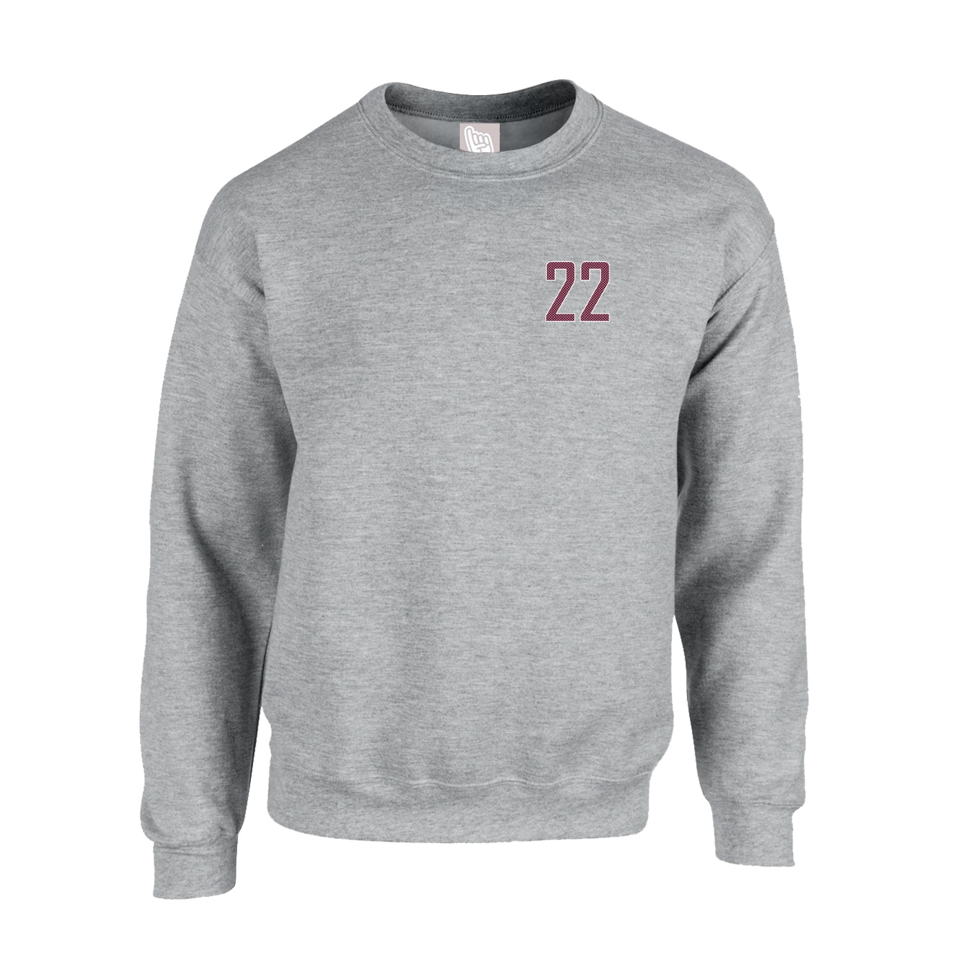 Fleece Crew — Front Shirsy in Grey
