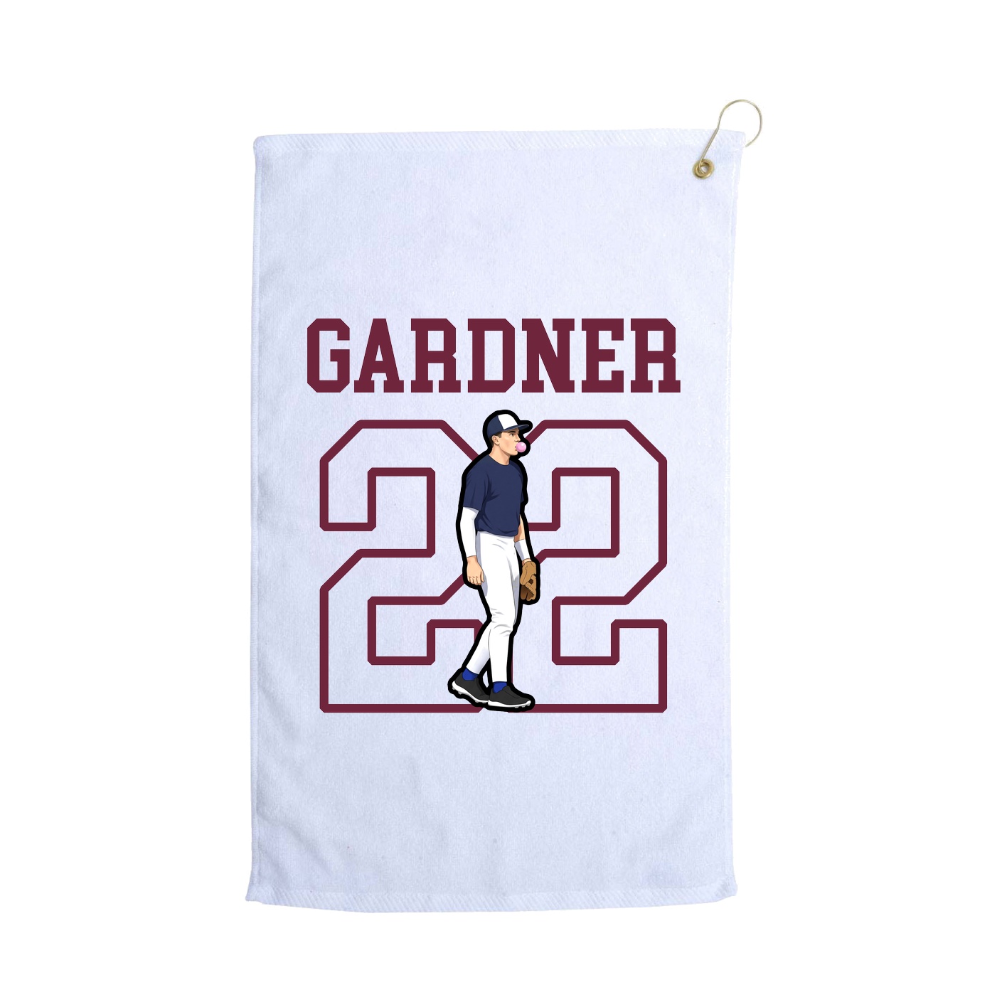 Golf Towel — Shirsey in White