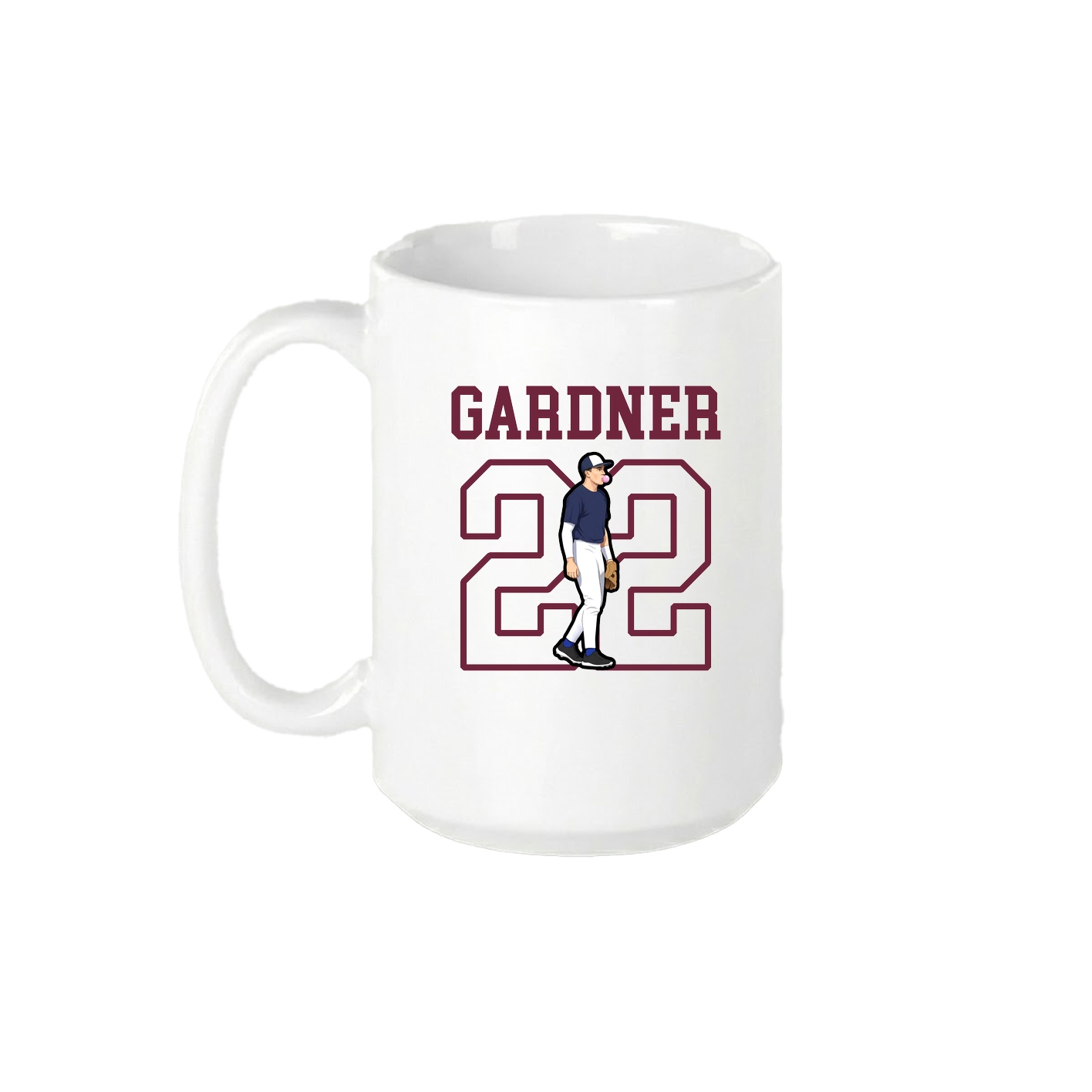 15oz Coffee Mug — Shirsey in White