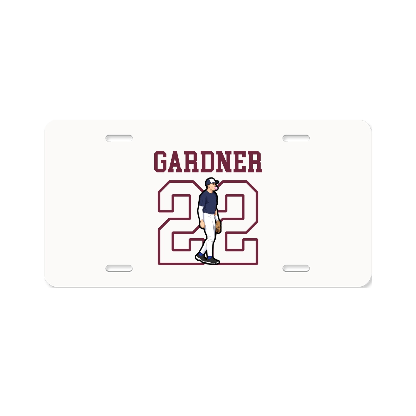 License Plate — Shirsey in Classic
