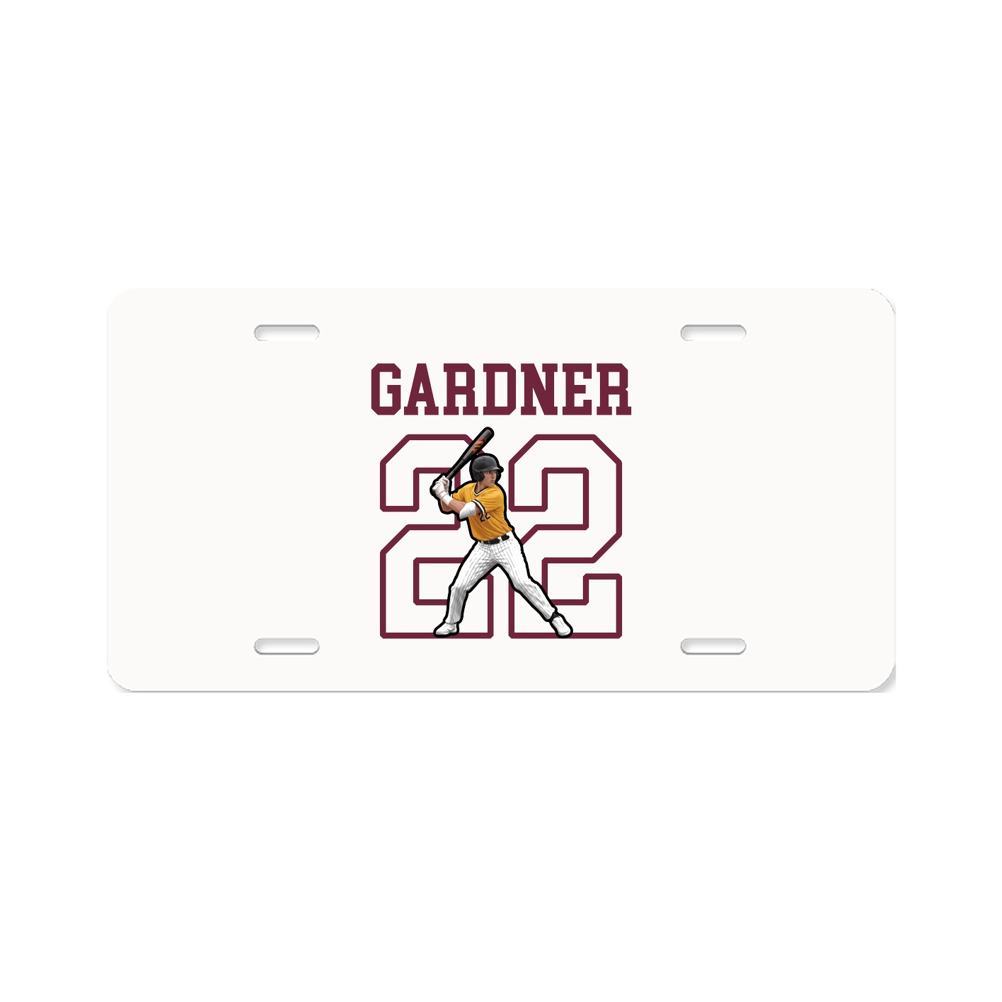 License Plate — Shirsey in Classic
