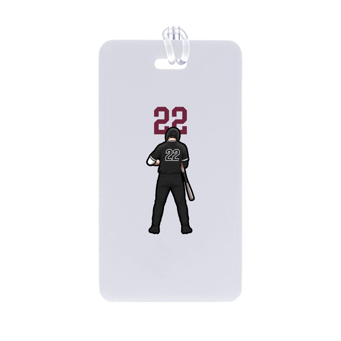 Bag Tag — Number Top in Classic