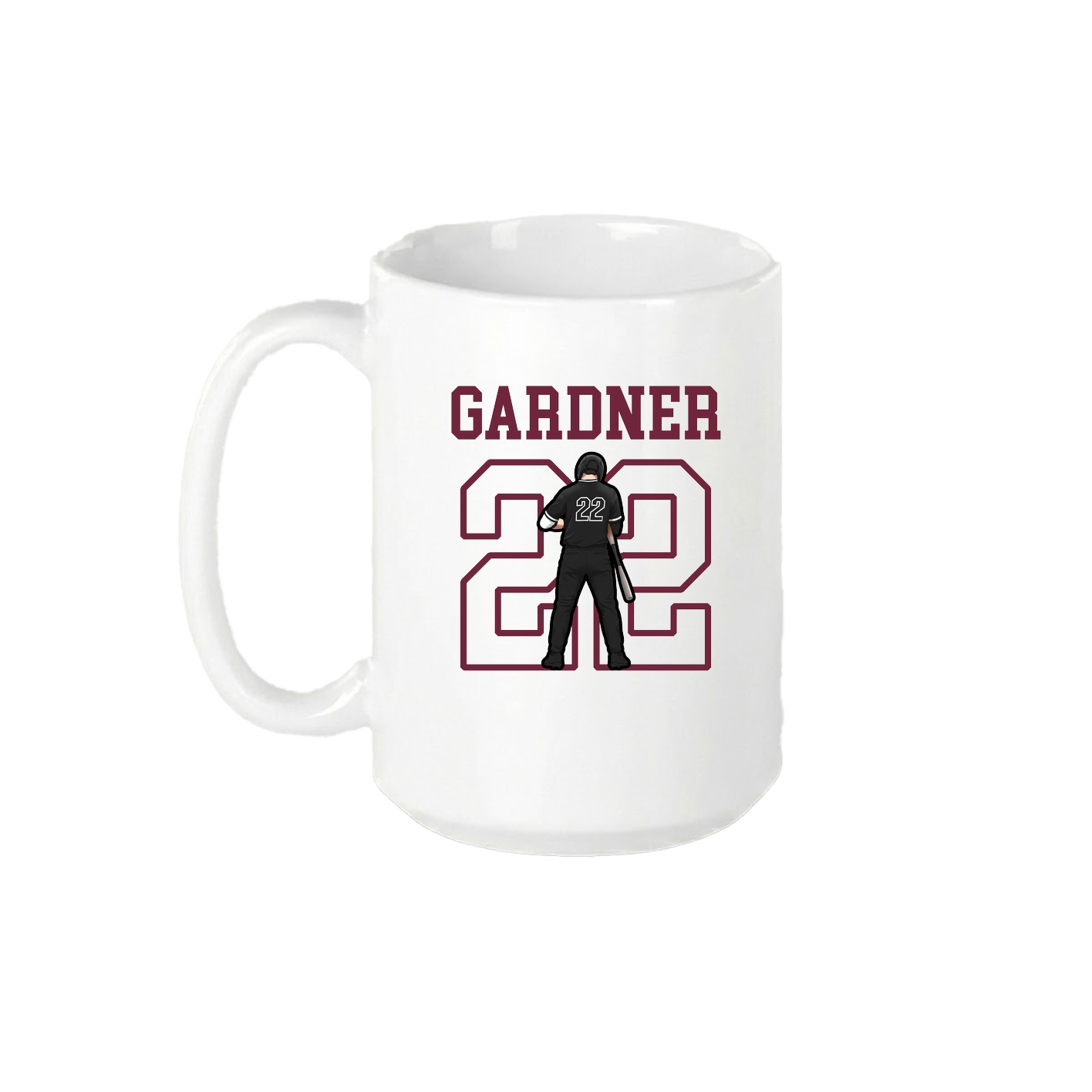 15oz Coffee Mug — Shirsey in White