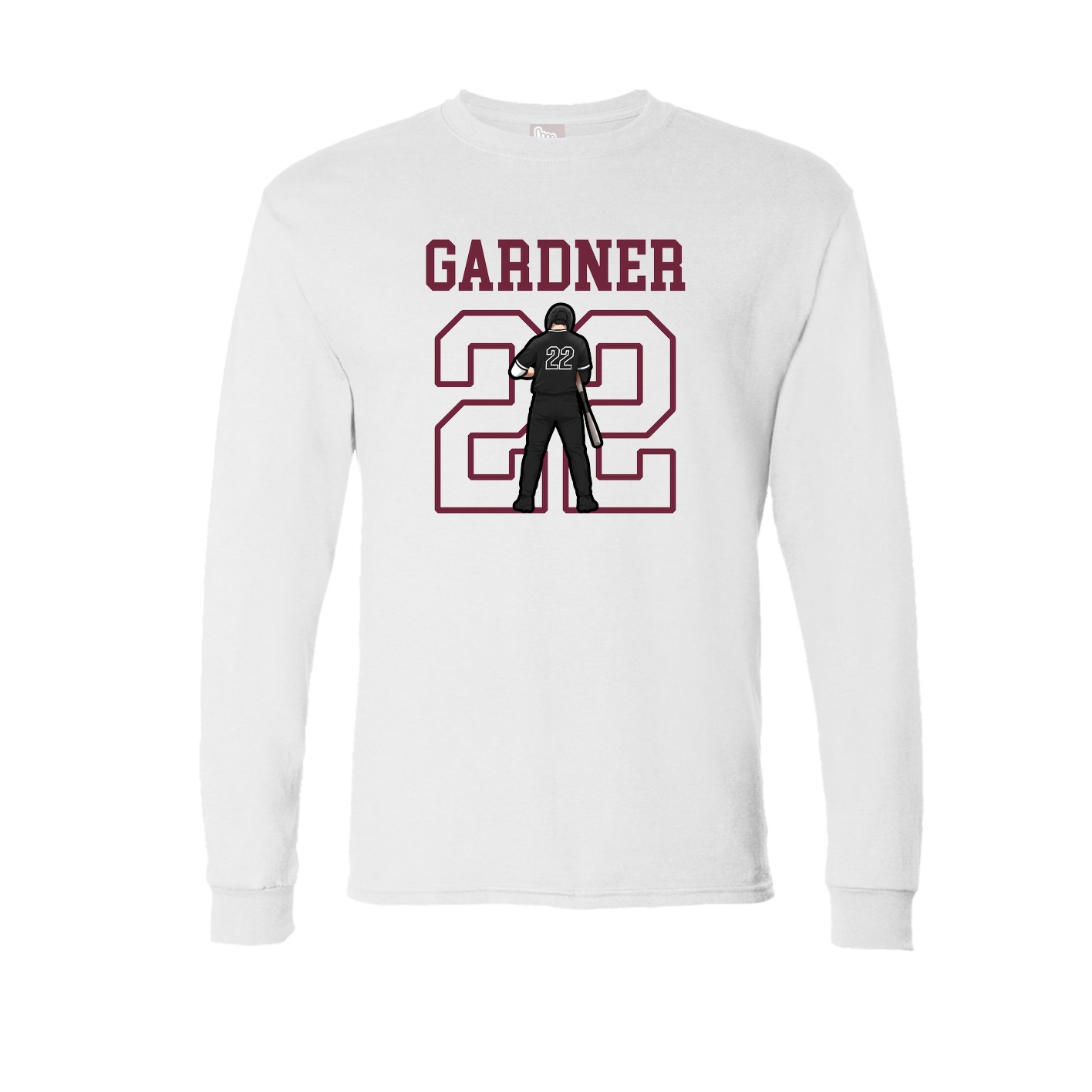 Long Sleeve Tee — Shirsey in White