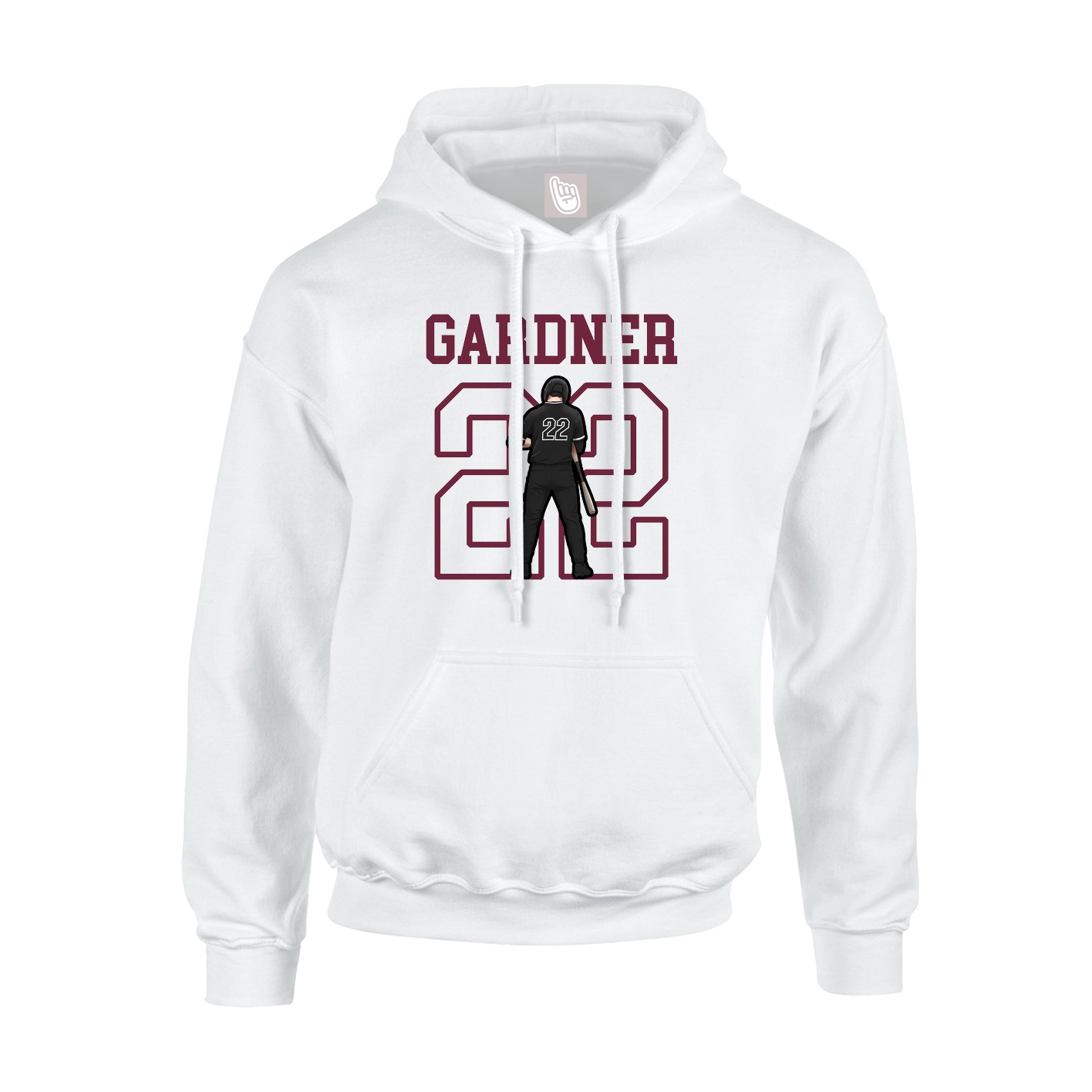 Youth Hoodie — Shirsey in White