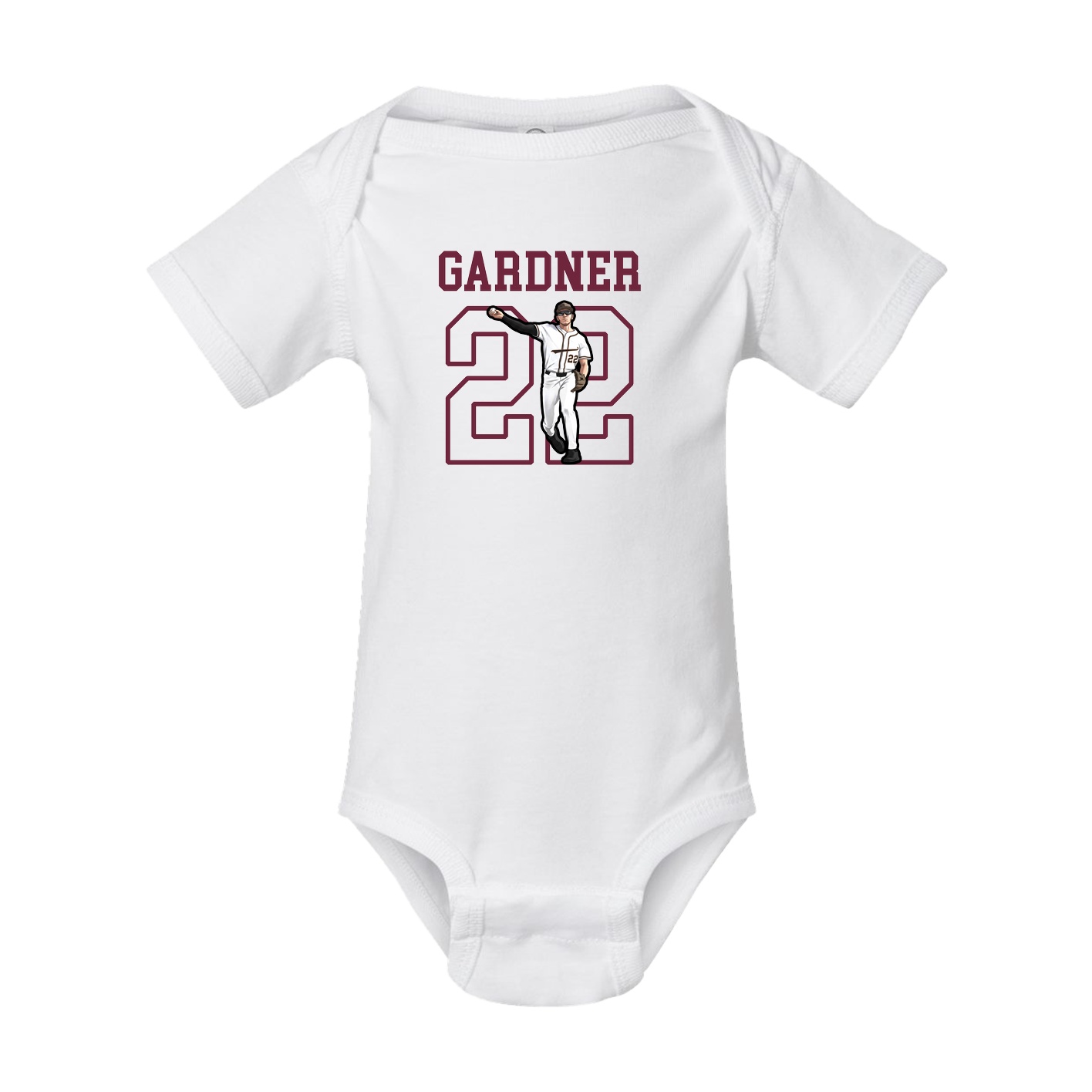 Baby Onesie — Shirsey in White
