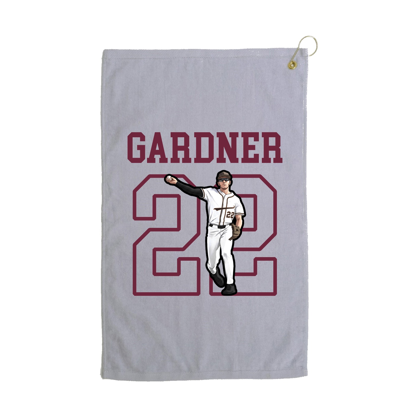 Golf Towel — Shirsey in Grey