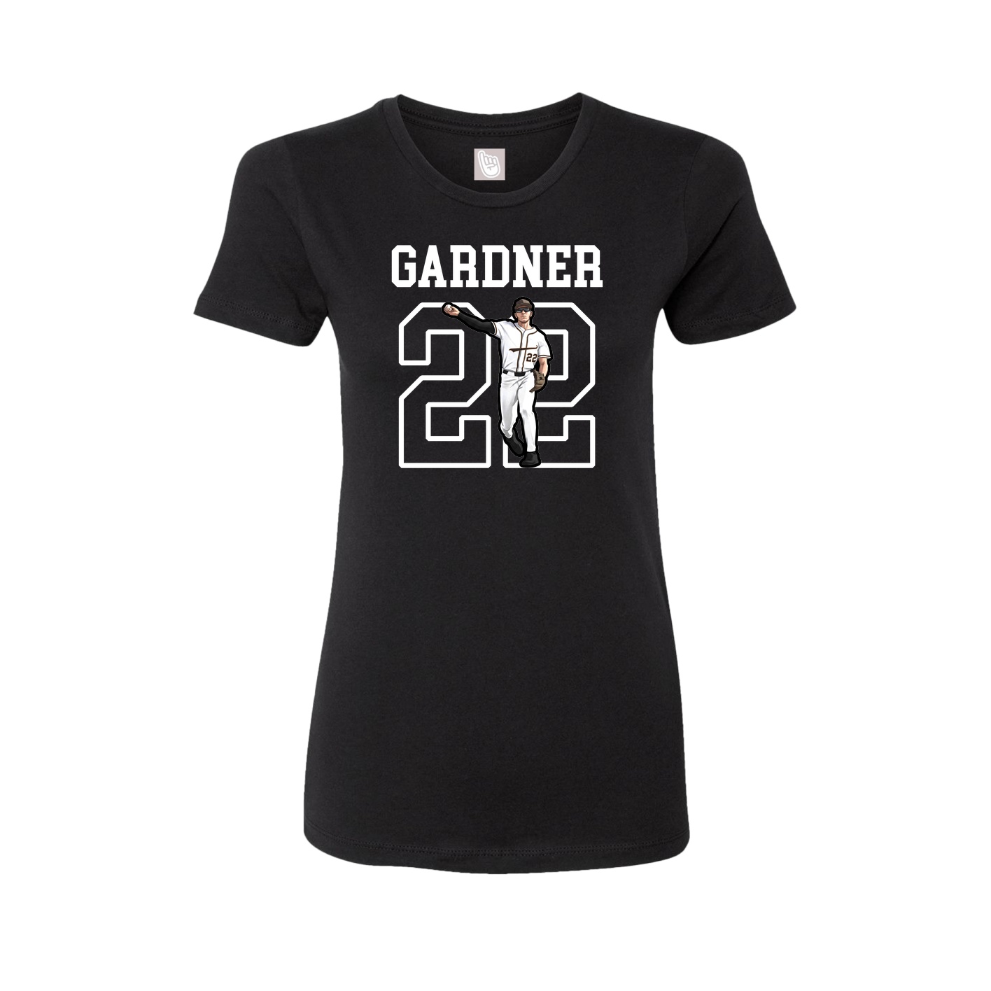 Fitted Women's Tee — Shirsey in Black