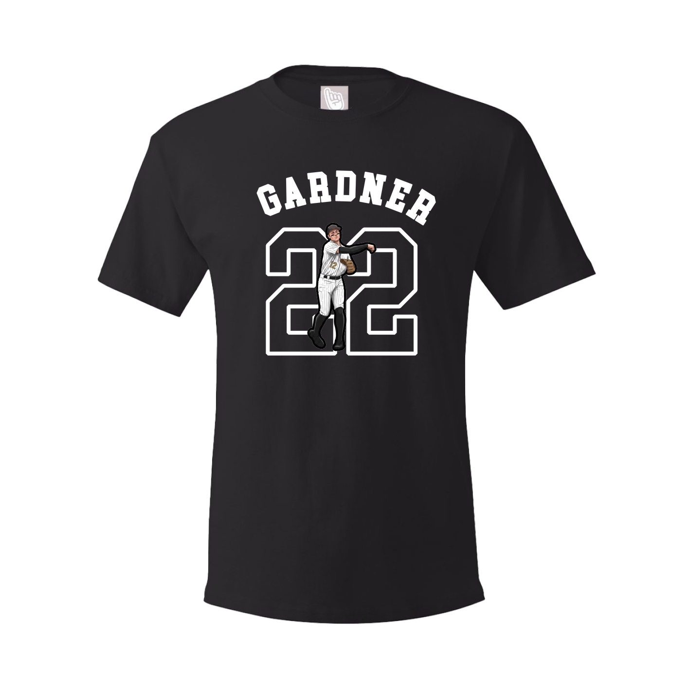 Youth Tee — Shirsey Arch in Black
