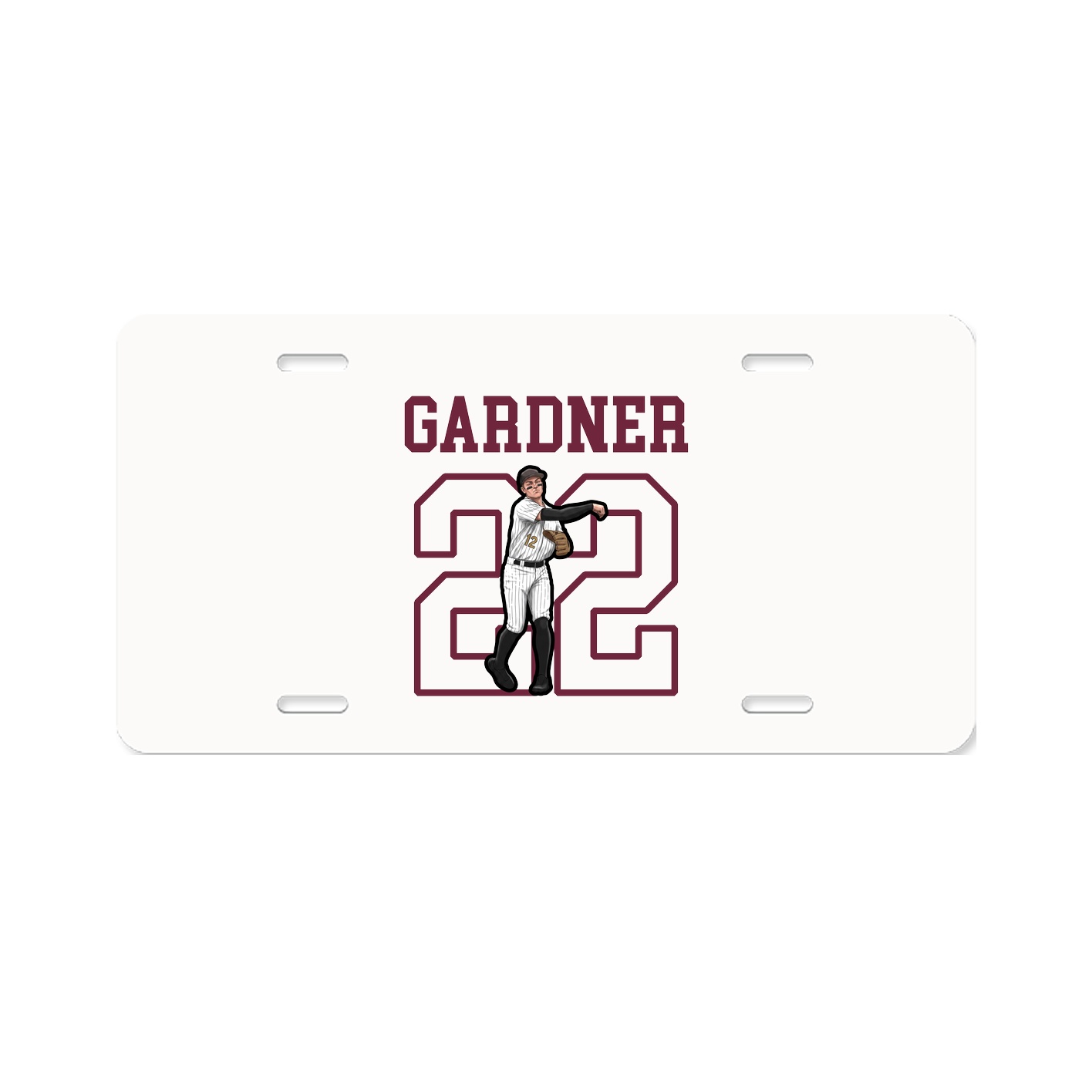 License Plate — Shirsey in Classic