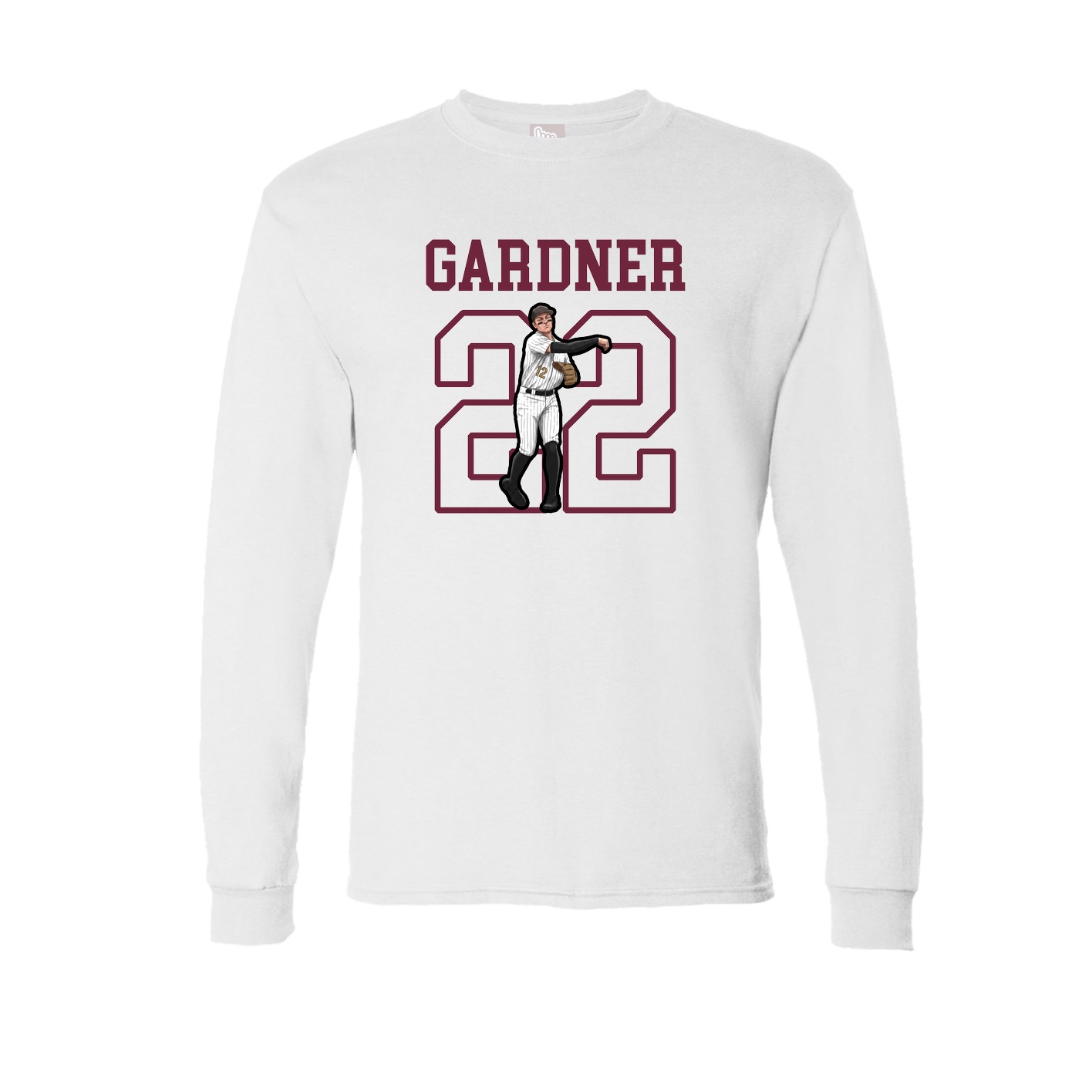 Long Sleeve Tee — Shirsey in White
