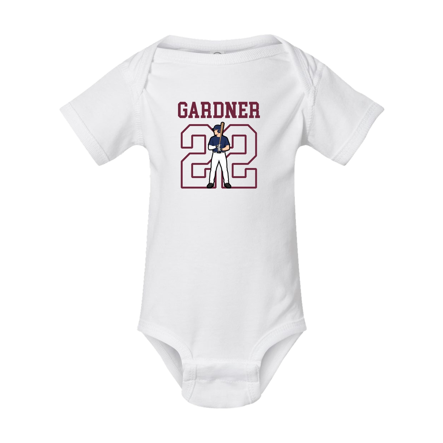 Baby Onesie — Shirsey in White
