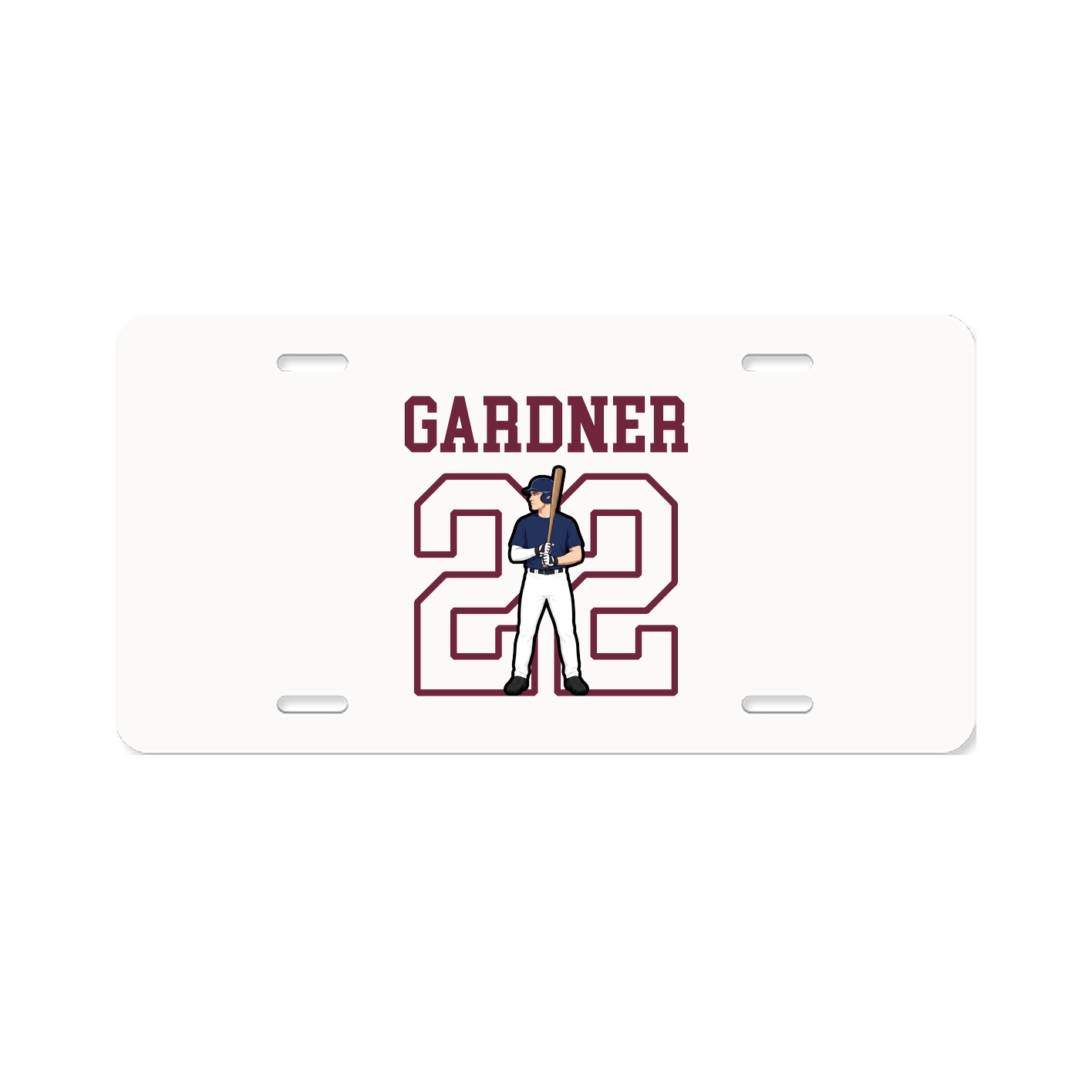 License Plate — Shirsey in Classic