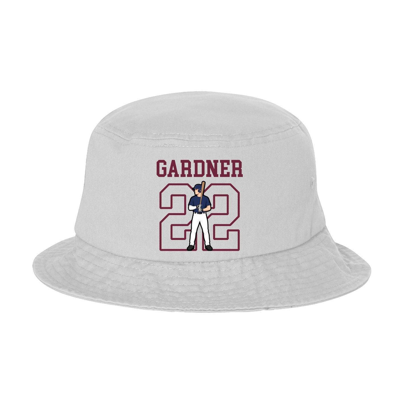 Bucket Cap — Shirsey in White