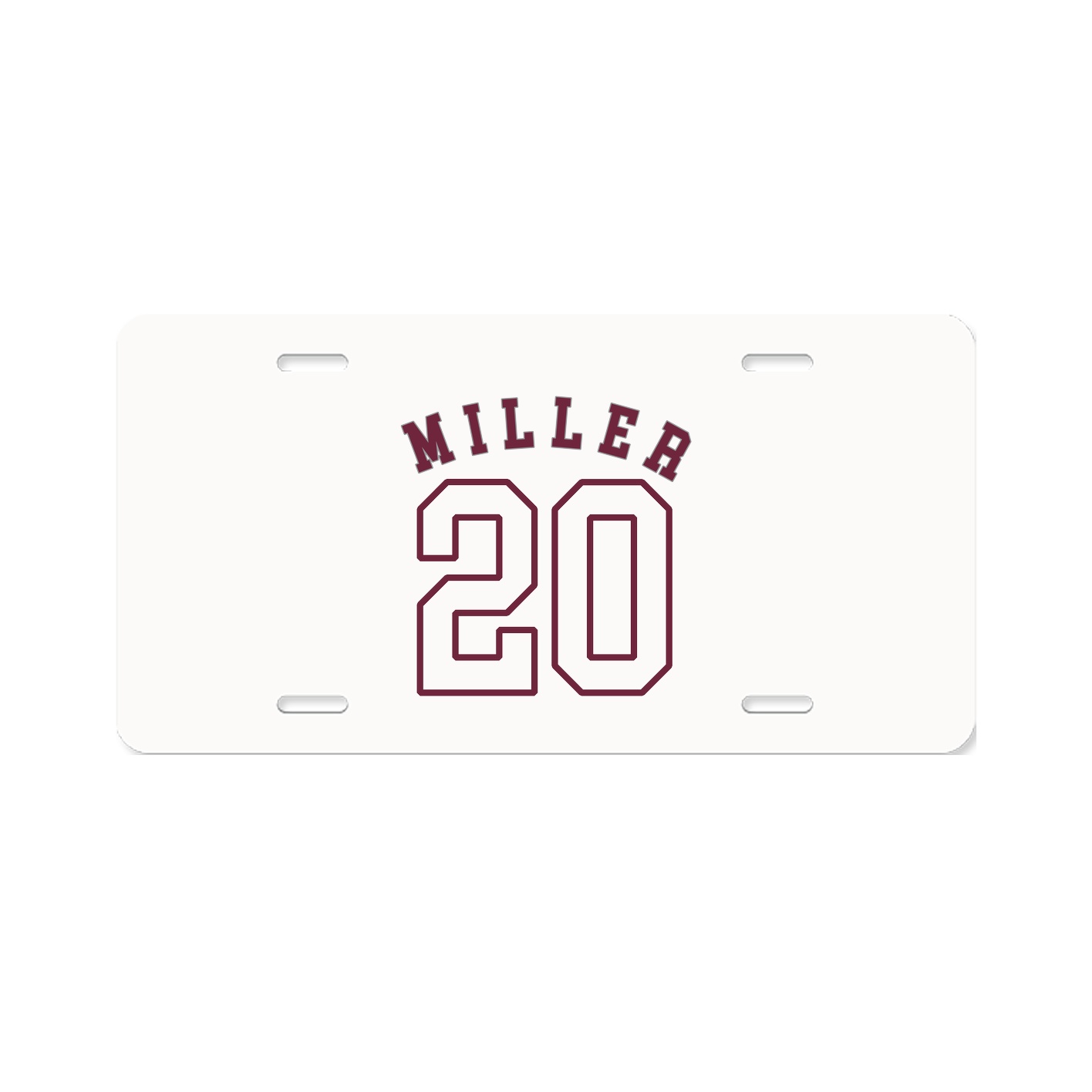 License Plate — Shirsey Arch in Classic