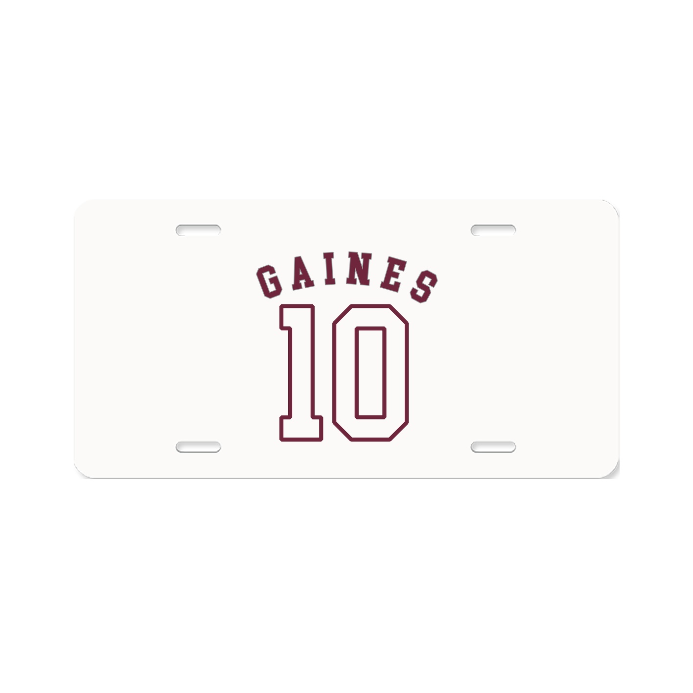License Plate — Shirsey Arch in Classic