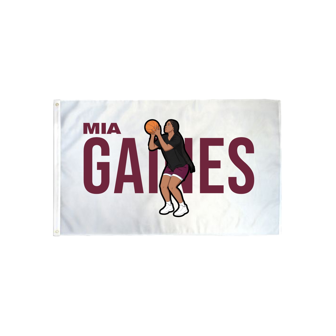 3x5 Flag — Player Name in Classic