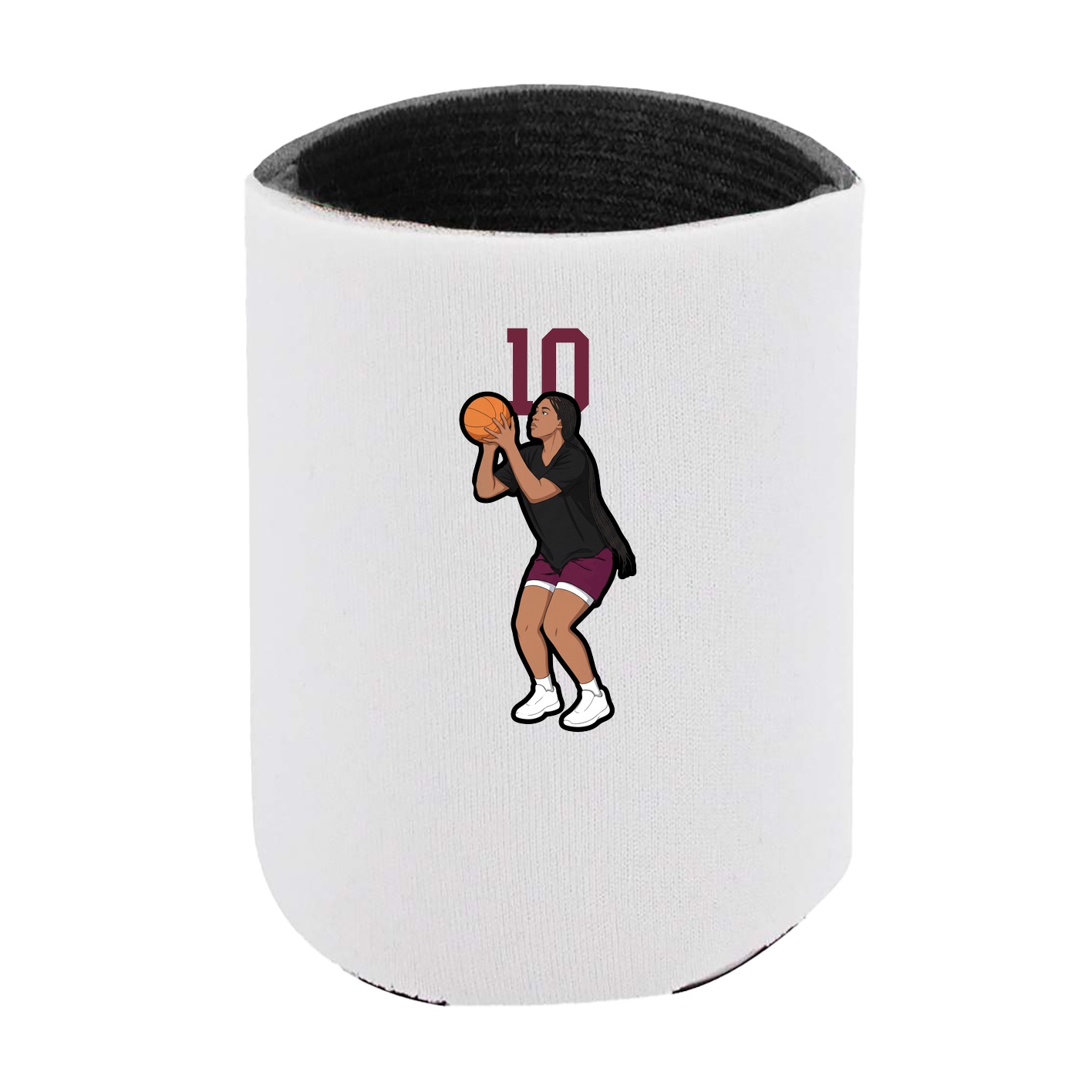 Can Holder — Number Top in White