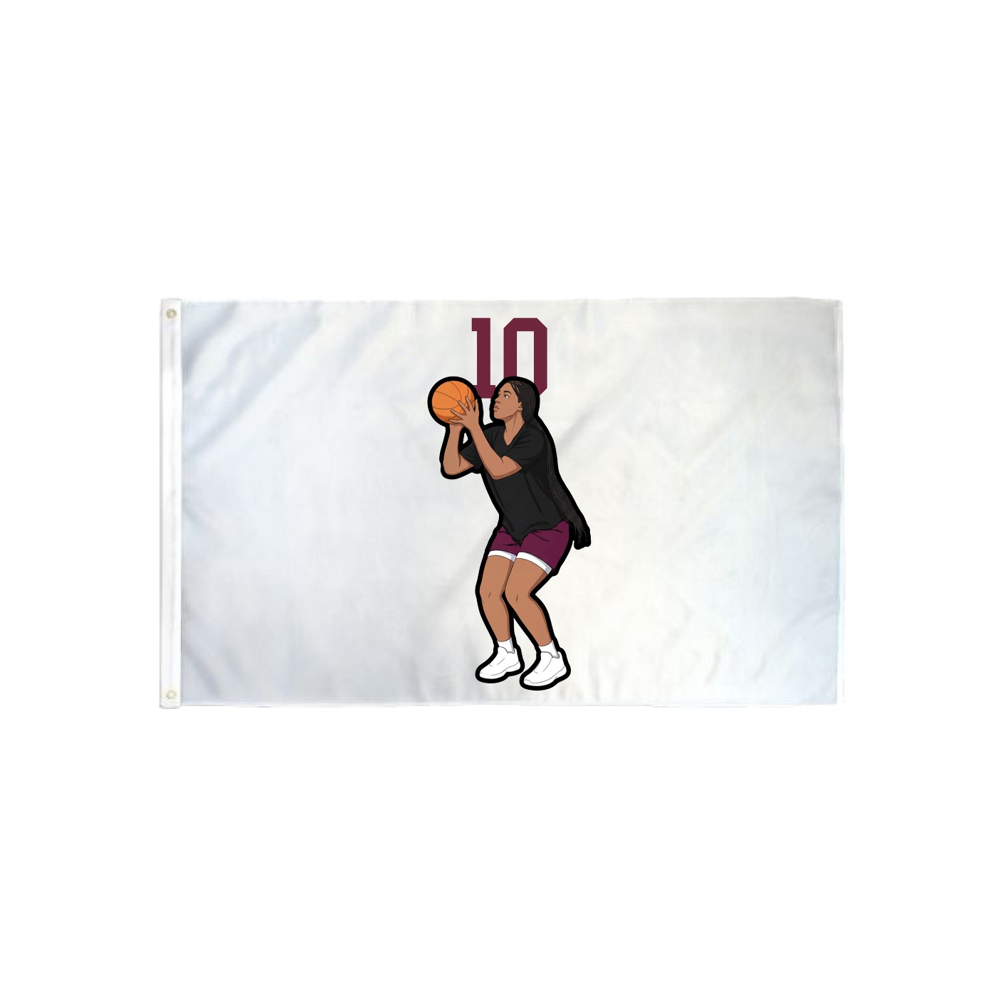 3x5 Flag — Number Top in Classic