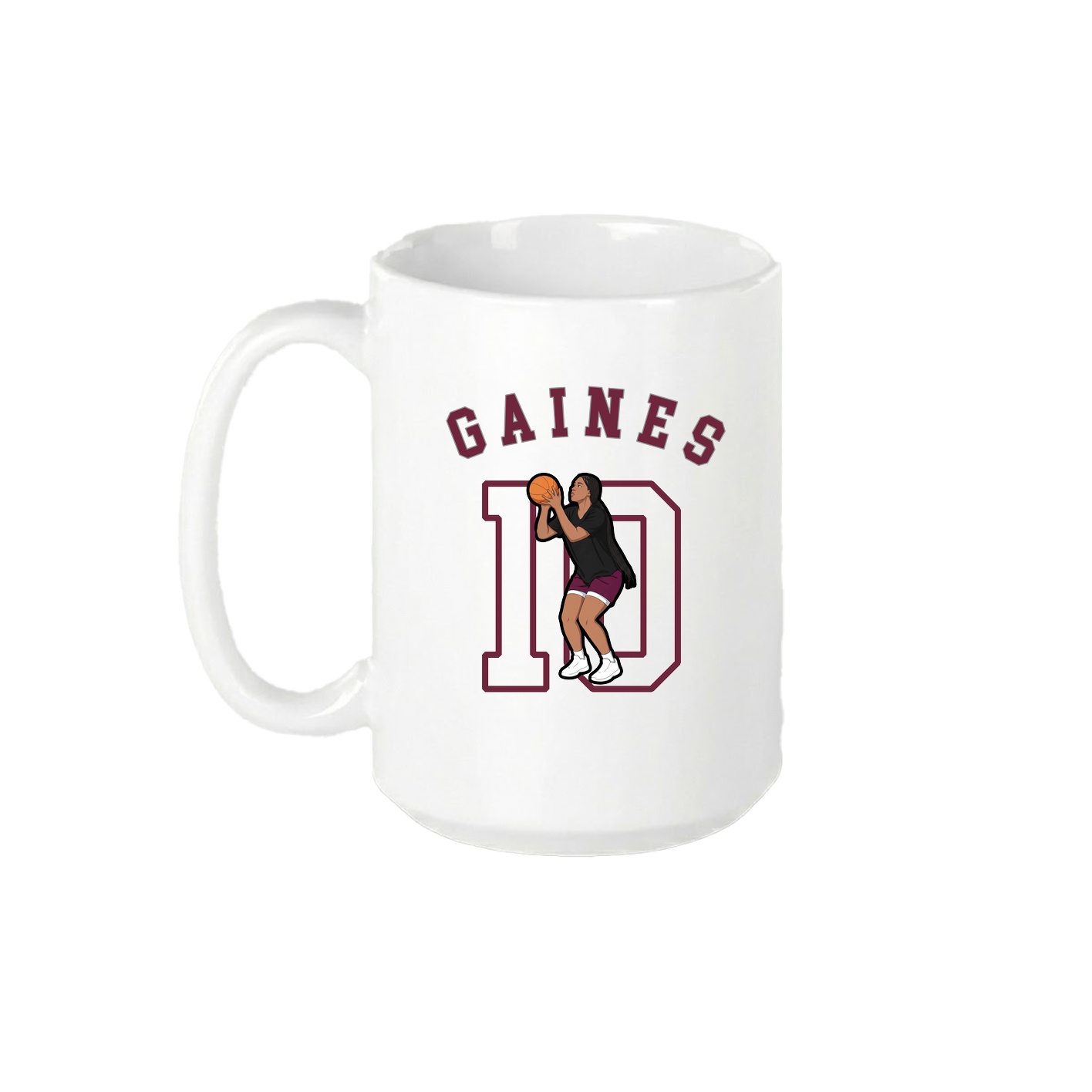 15oz Coffee Mug — Shirsey Arch in White