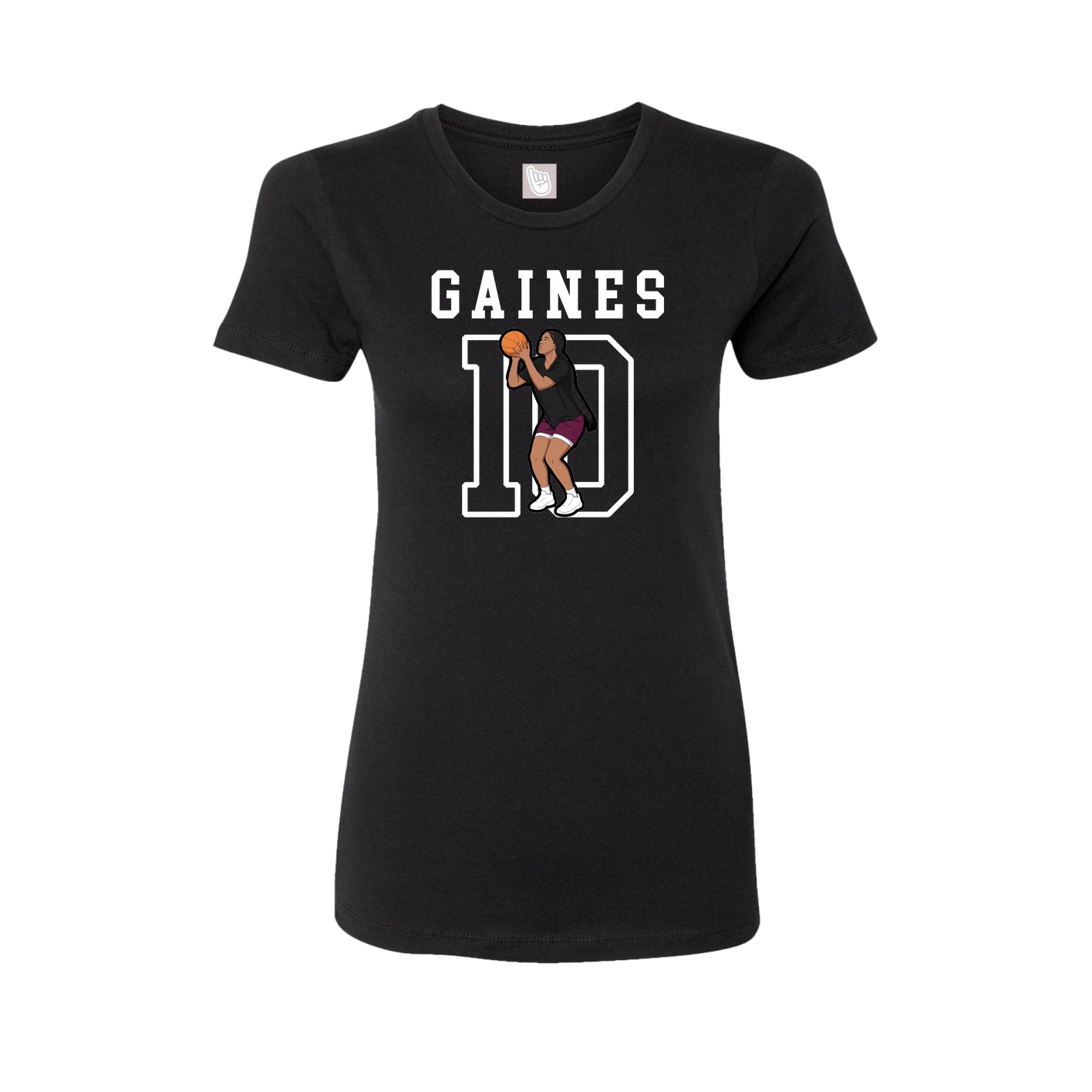 Fitted Women's Tee — Shirsey in Black
