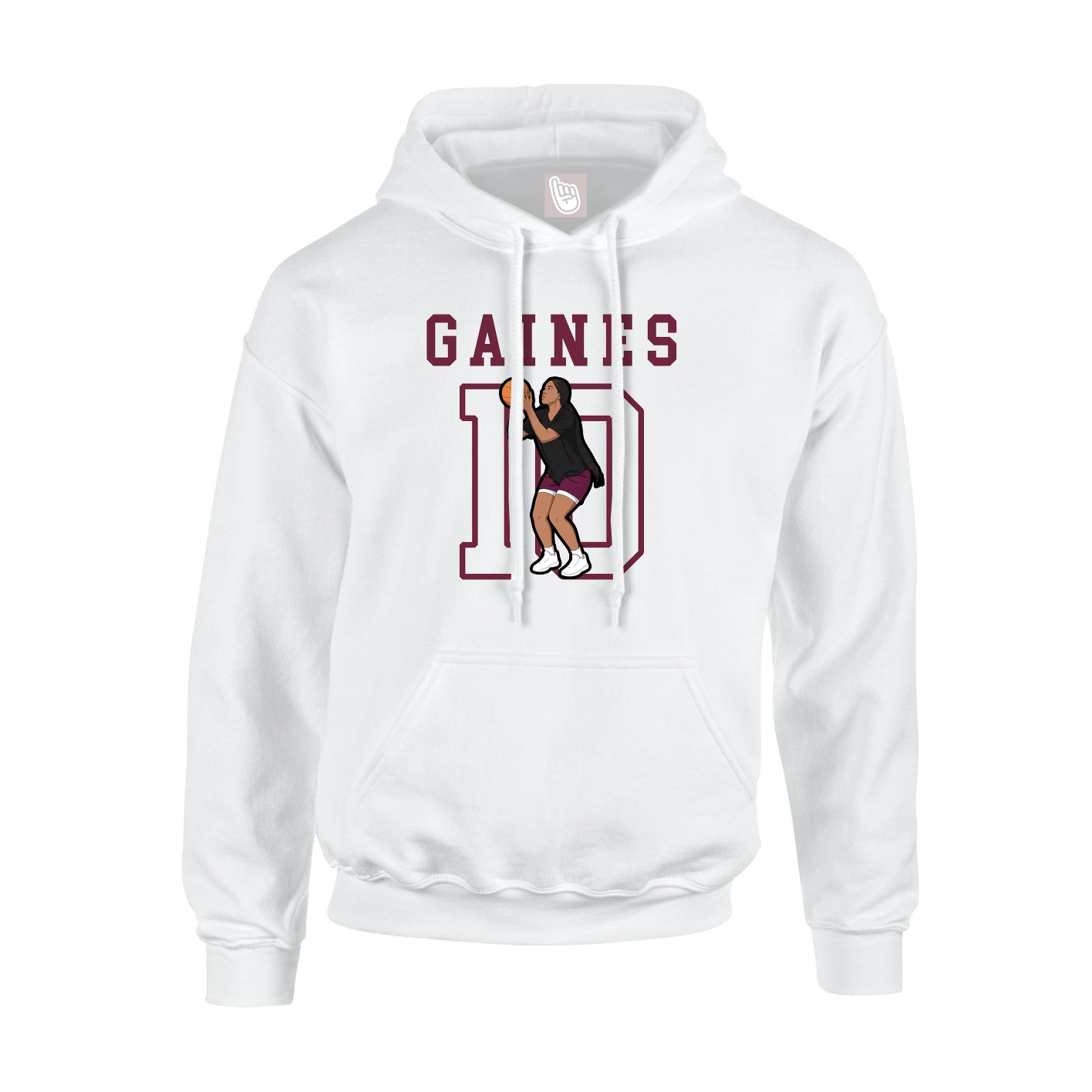 Youth Hoodie — Shirsey in White