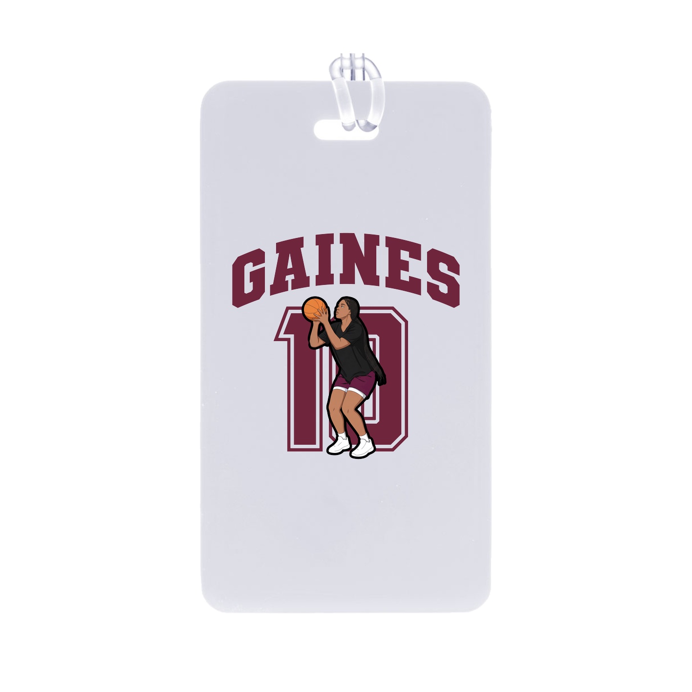 Bag Tag — Number in Classic