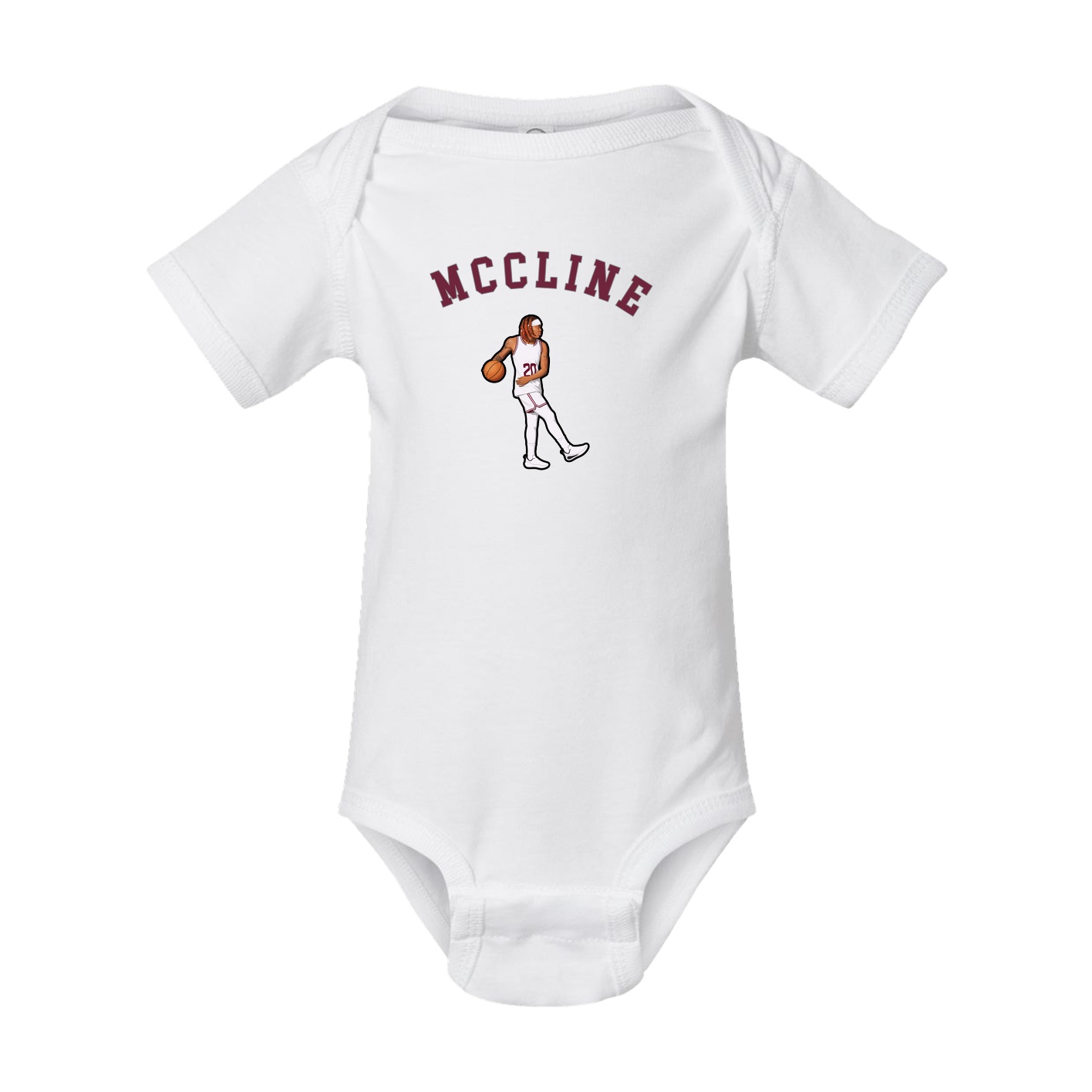 Baby Onesie — Shirsey Arch in White
