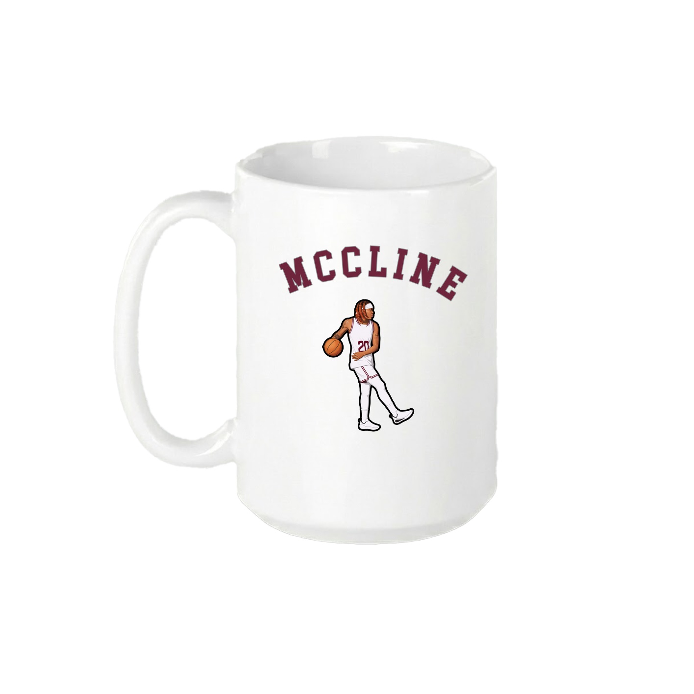 15oz Coffee Mug — Shirsey Arch in White