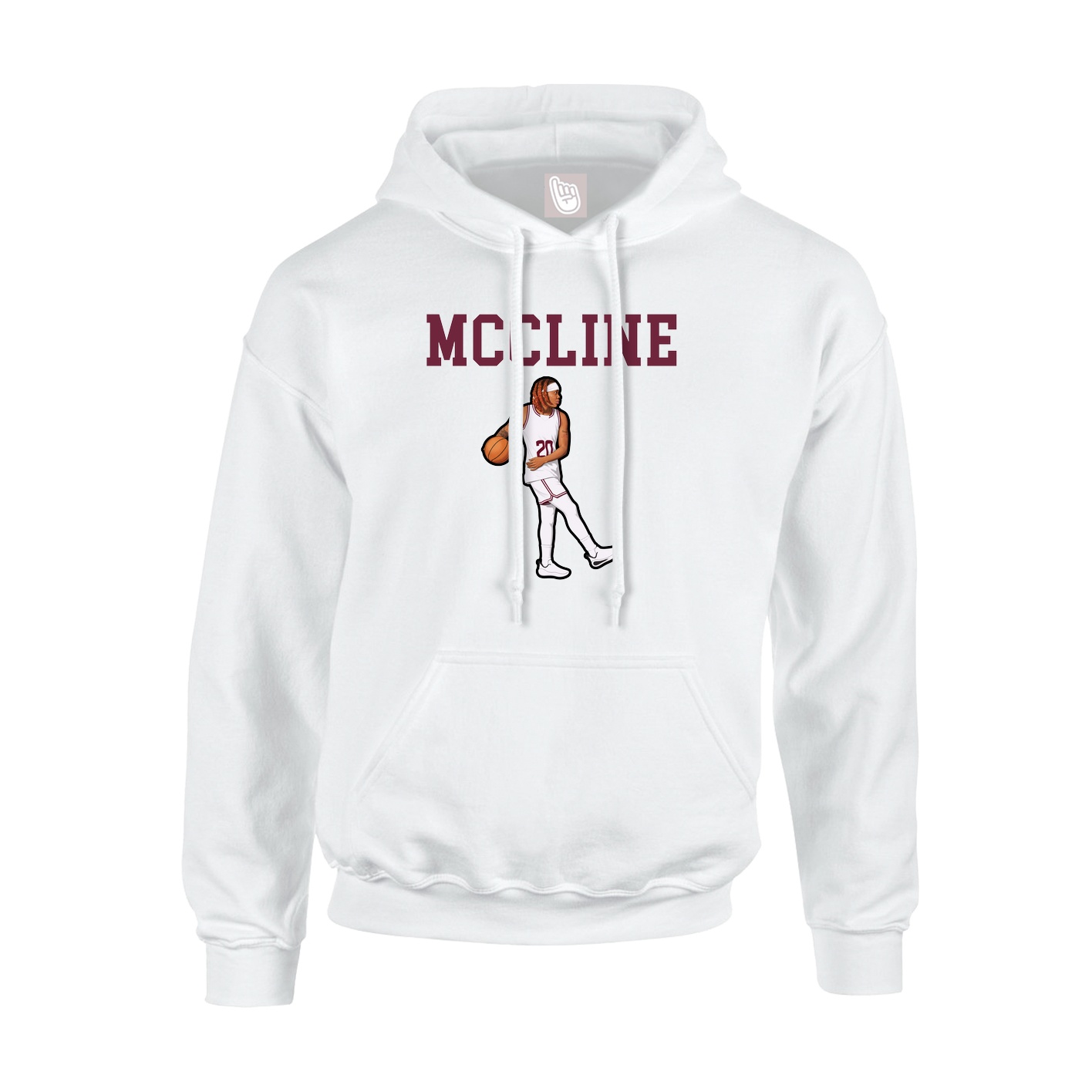 Youth Hoodie — Shirsey in White
