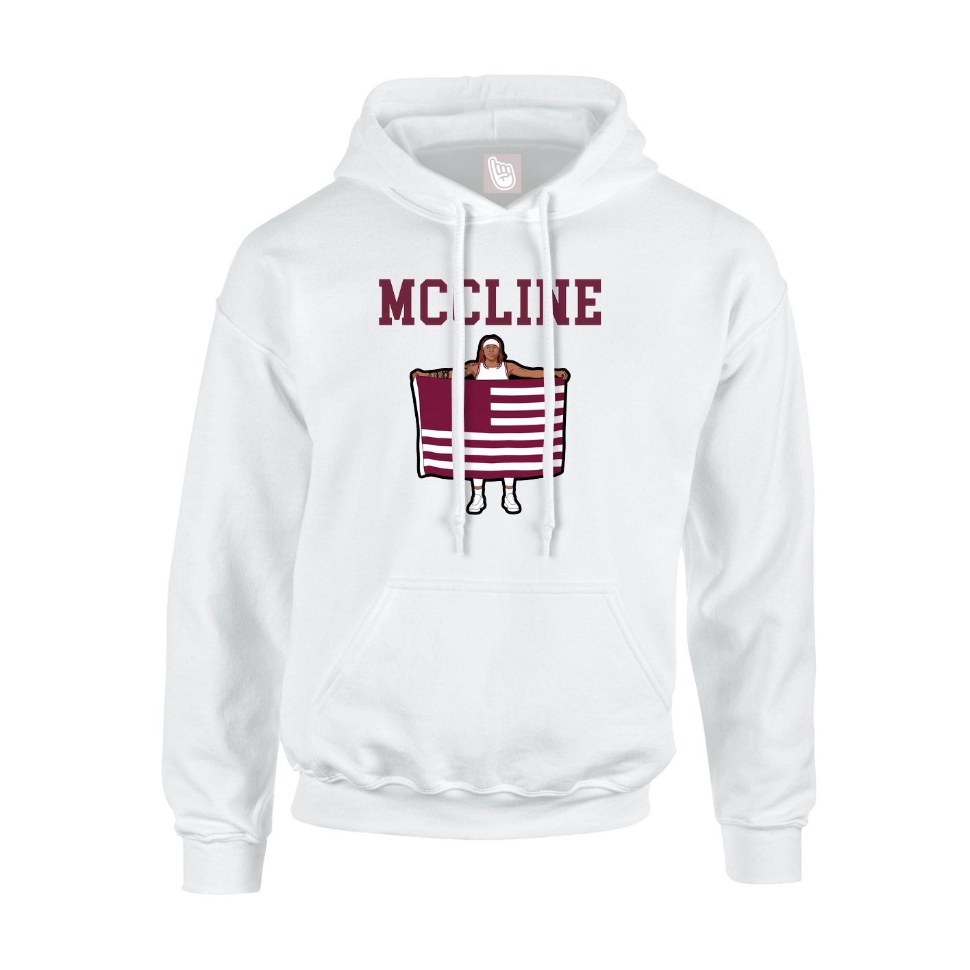 Hoodie — Shirsey in White