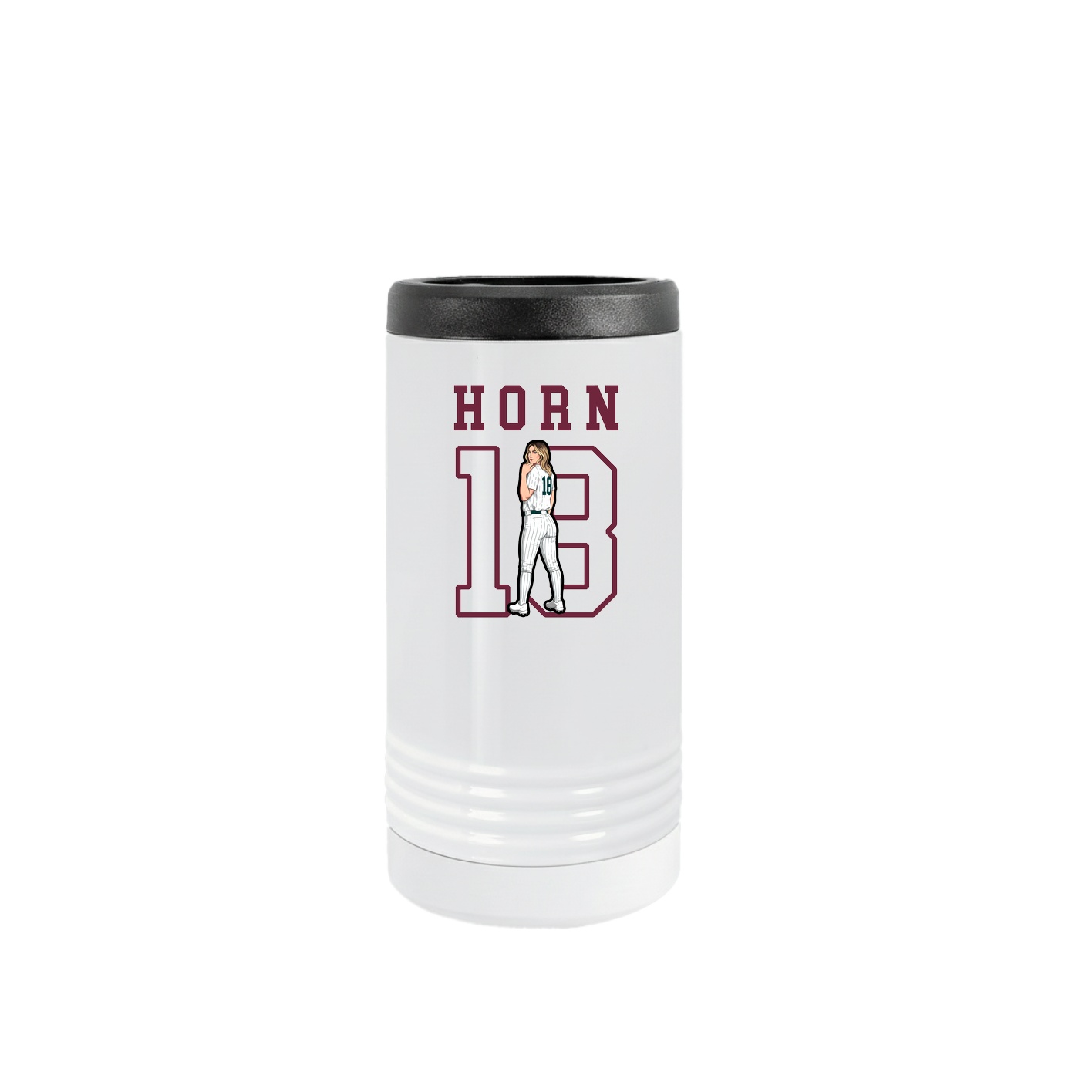Slim Beverage Holder — Shirsey in White
