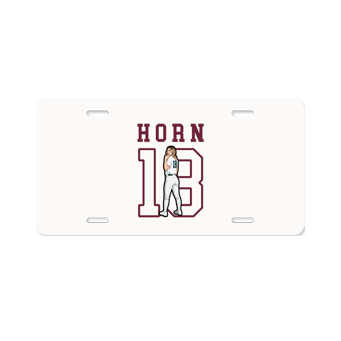 License Plate — Shirsey in Classic