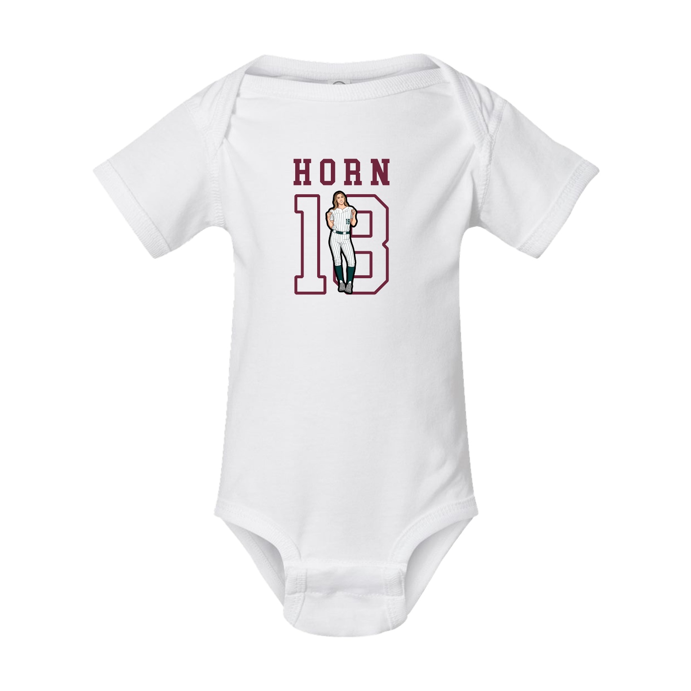 Baby Onesie — Shirsey in White