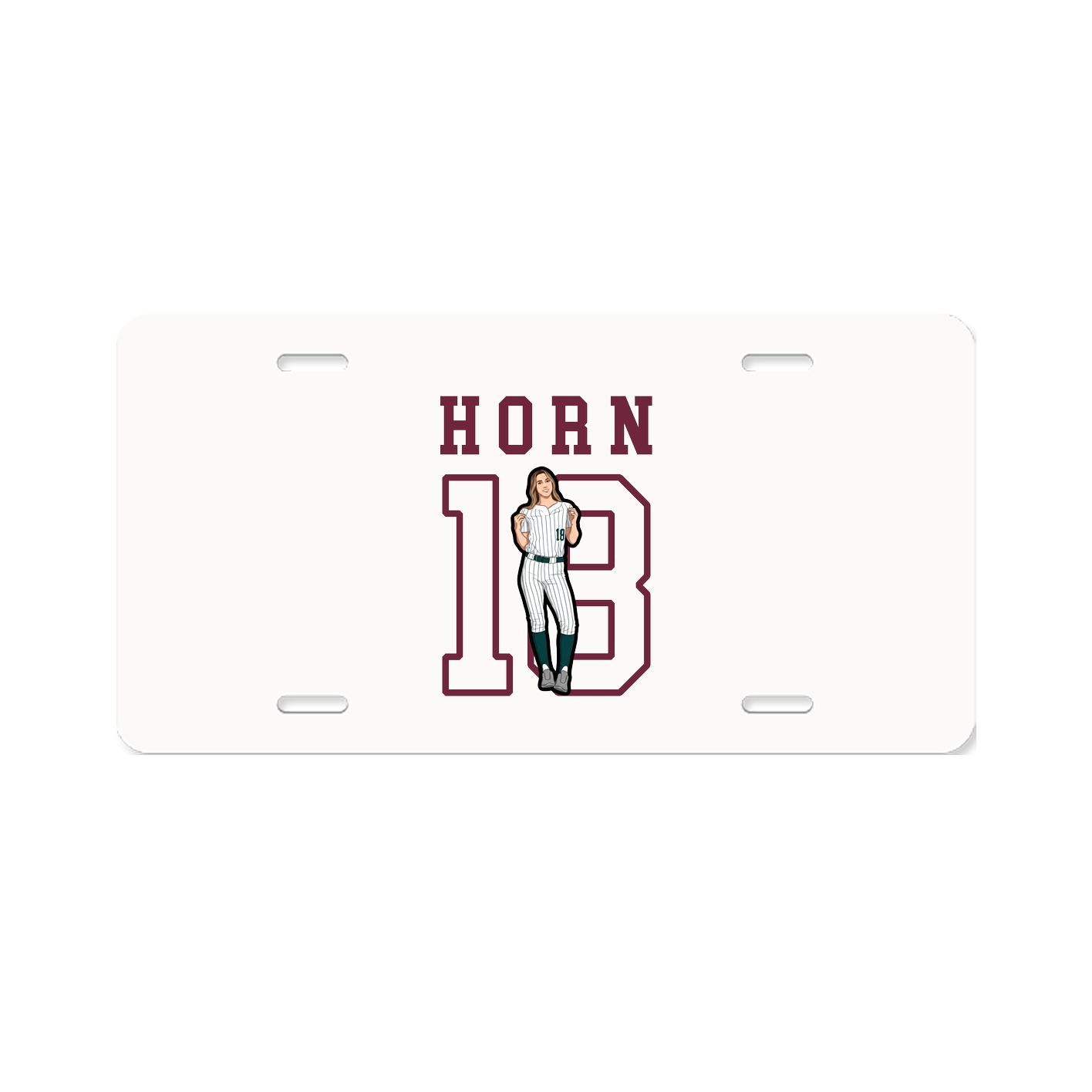 License Plate — Shirsey in Classic