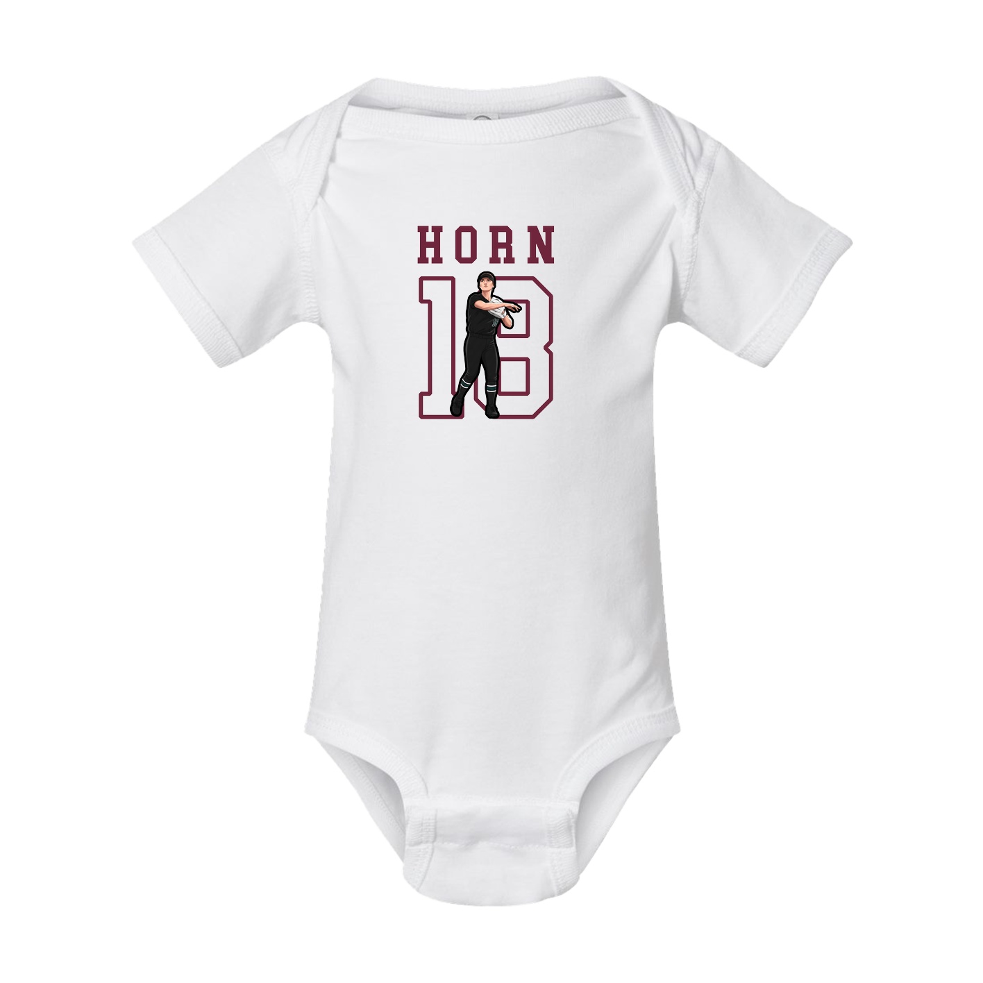 Baby Onesie — Shirsey in White