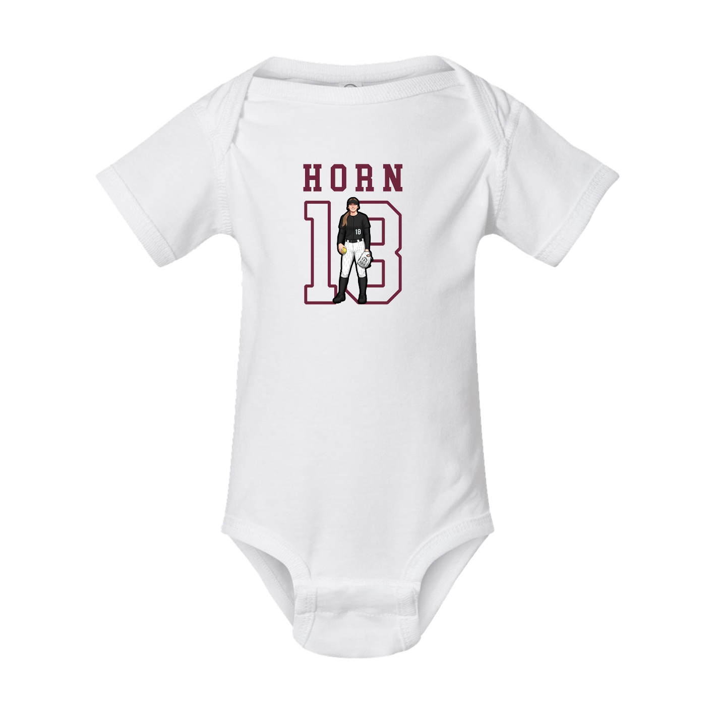 Baby Onesie — Shirsey in White