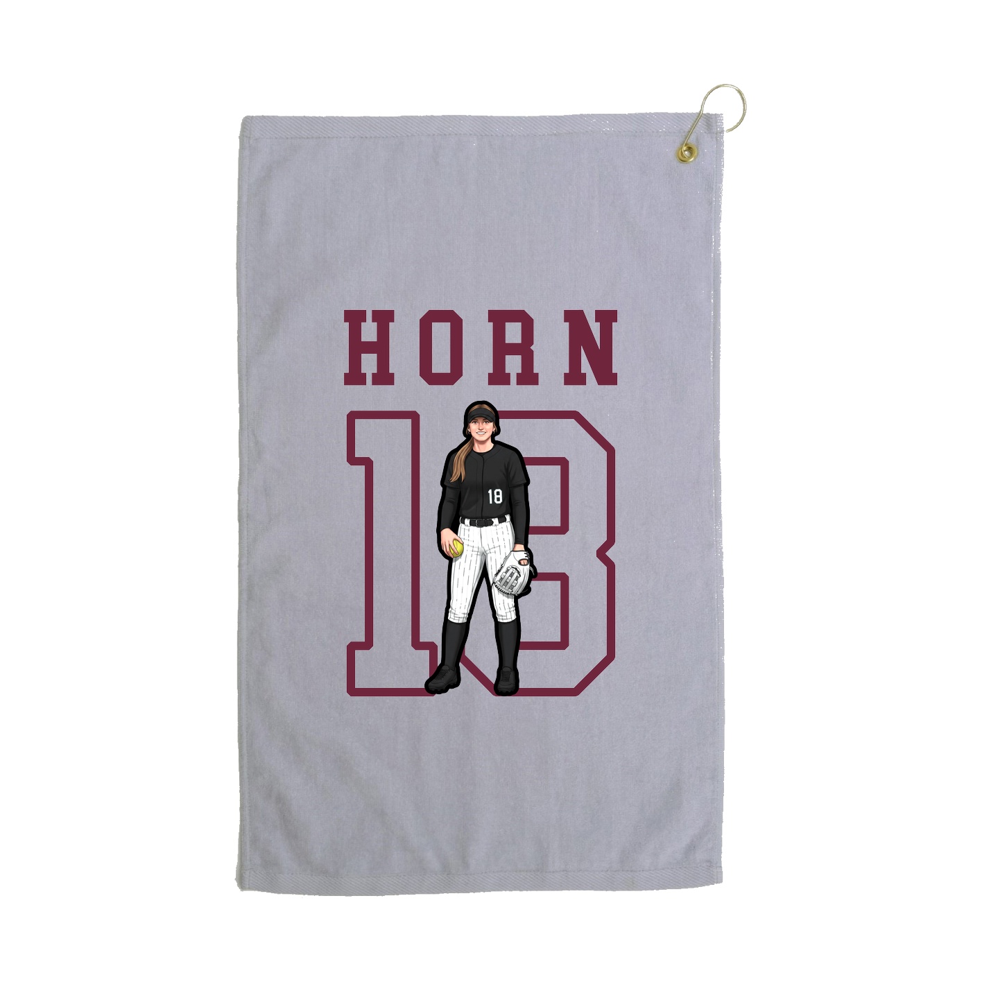Golf Towel — Shirsey in Grey