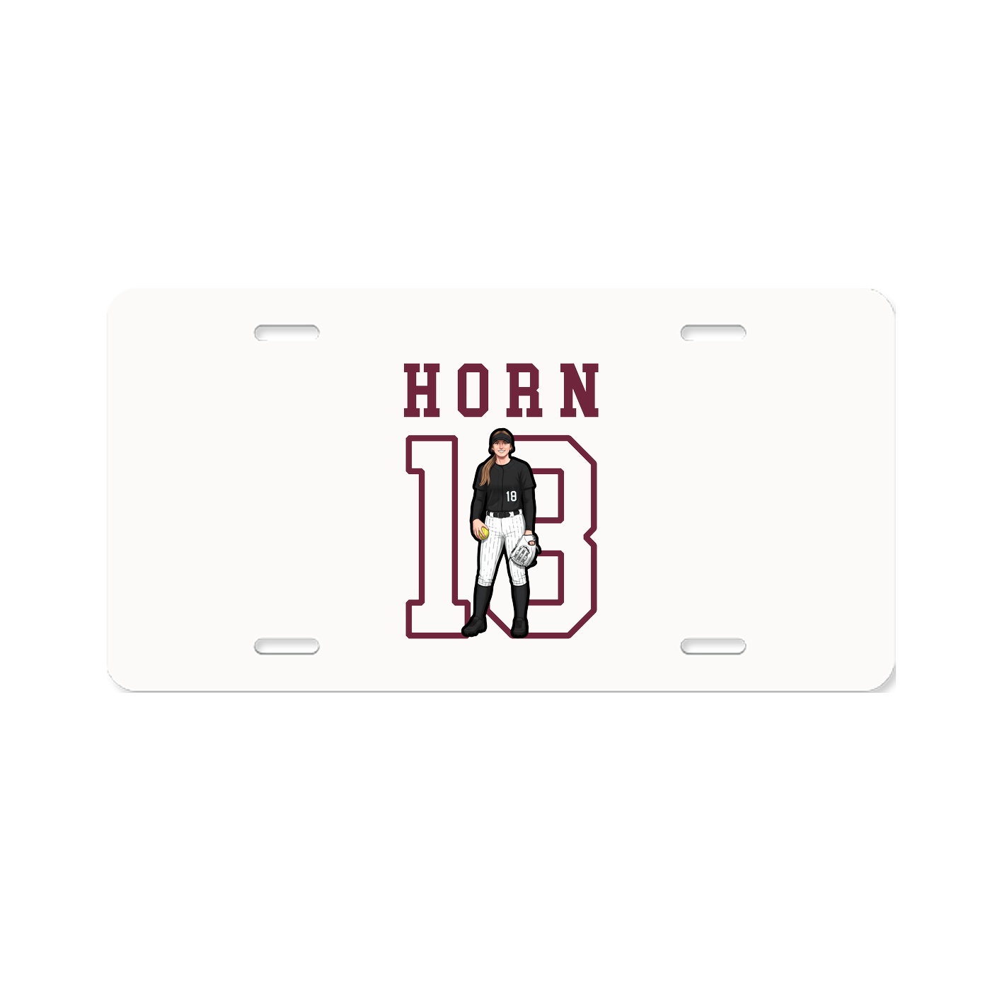 License Plate — Shirsey in Classic