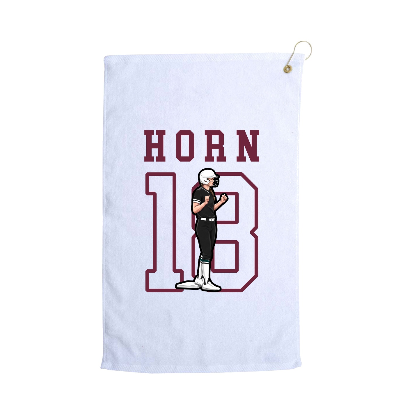Golf Towel — Shirsey in White