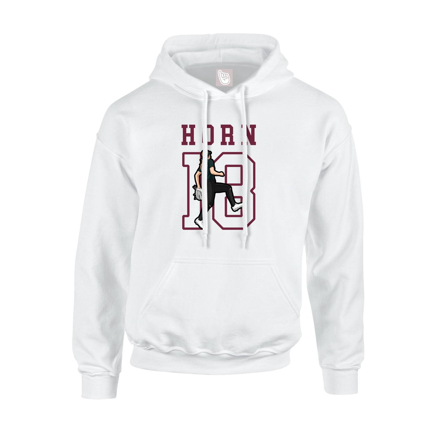 Youth Hoodie — Shirsey in White