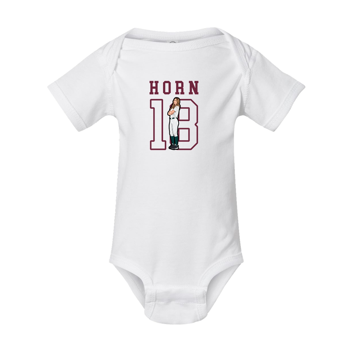 Baby Onesie — Shirsey in White