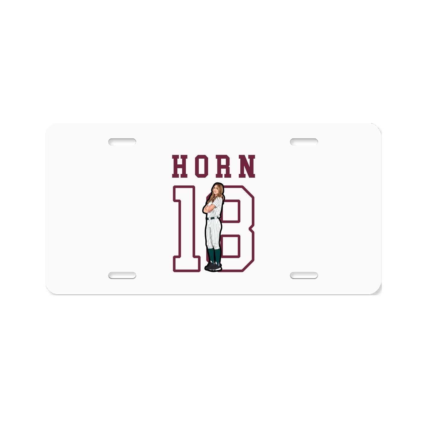 License Plate — Shirsey in Classic