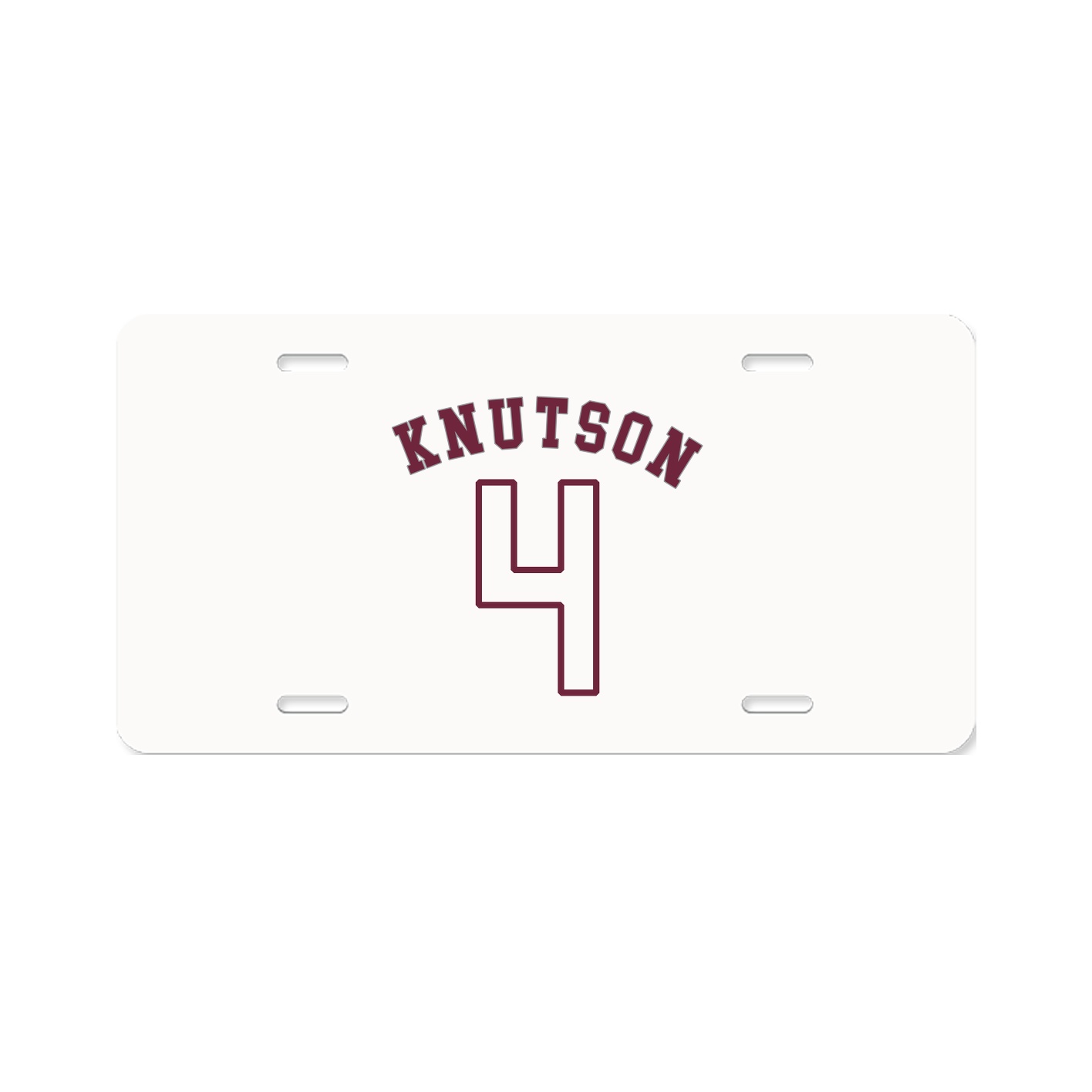 License Plate — Shirsey Arch in Classic