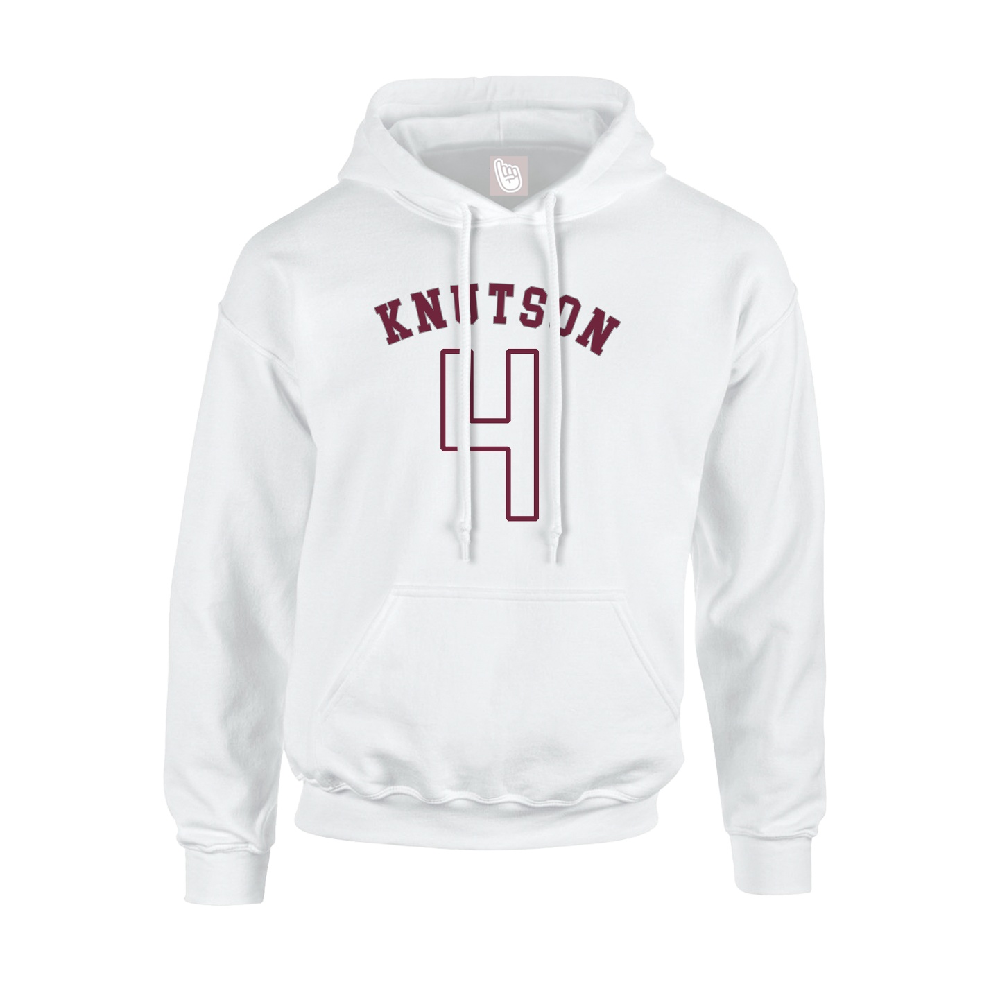 Hoodie — Shirsey Arch in White
