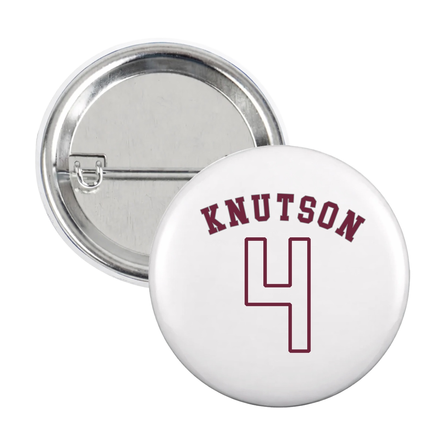 Game Day Button — Shirsey Arch in White