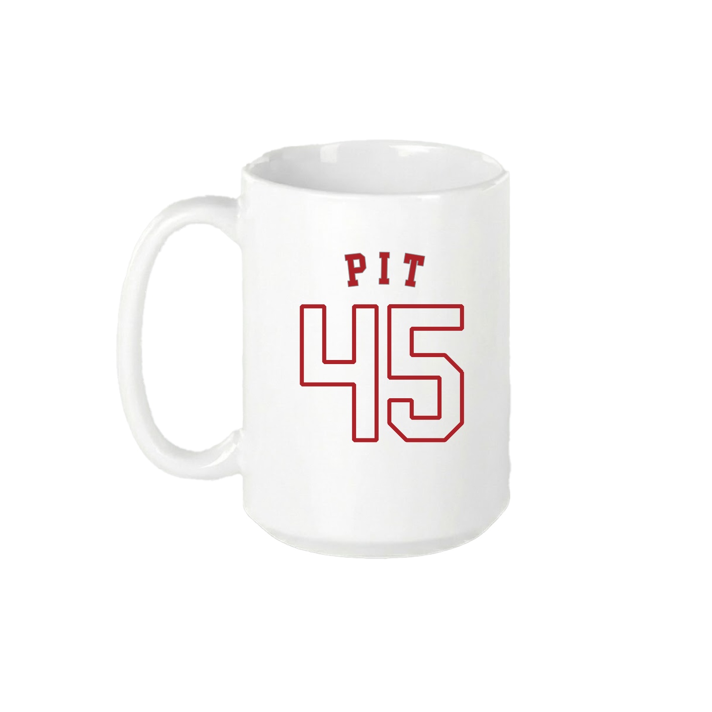 15oz Coffee Mug — Shirsey Arch in White